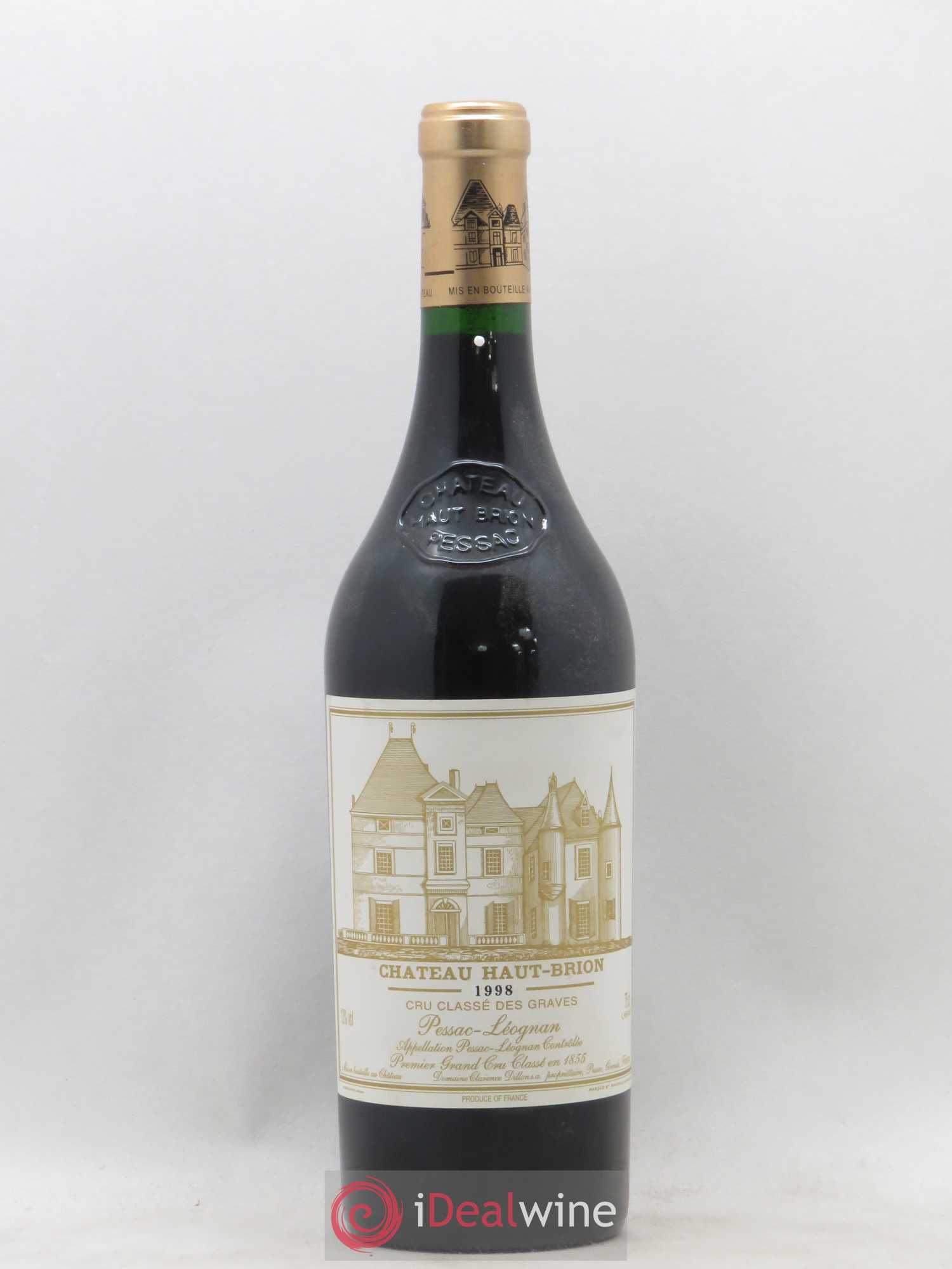 Château Haut Brion 1er Grand Cru Classé 1998 - Lot de 1 bouteille - 0