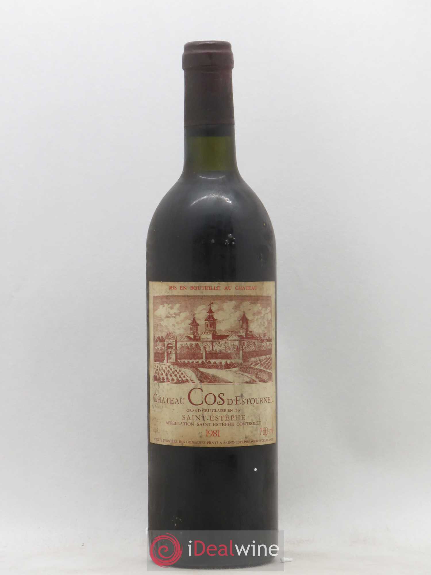 Cos d'Estournel 2ème Grand Cru Classé 1981 - Lot de 1 bouteille - 0