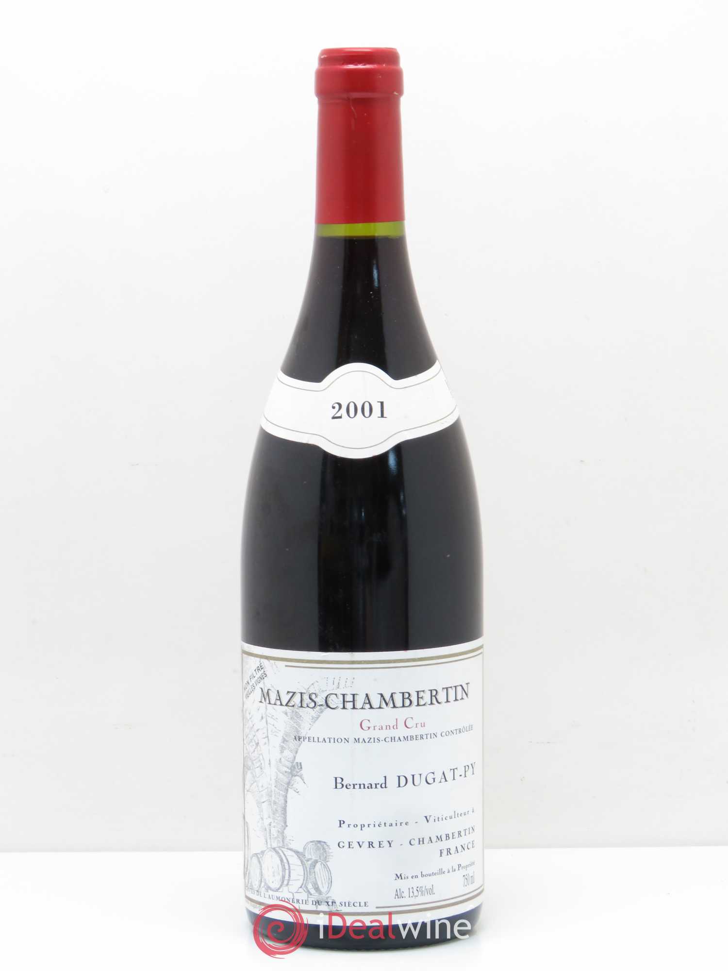 Mazis-Chambertin Grand Cru Vieilles Vignes Dugat-Py 2001 - Lot de 1 bouteille - 0