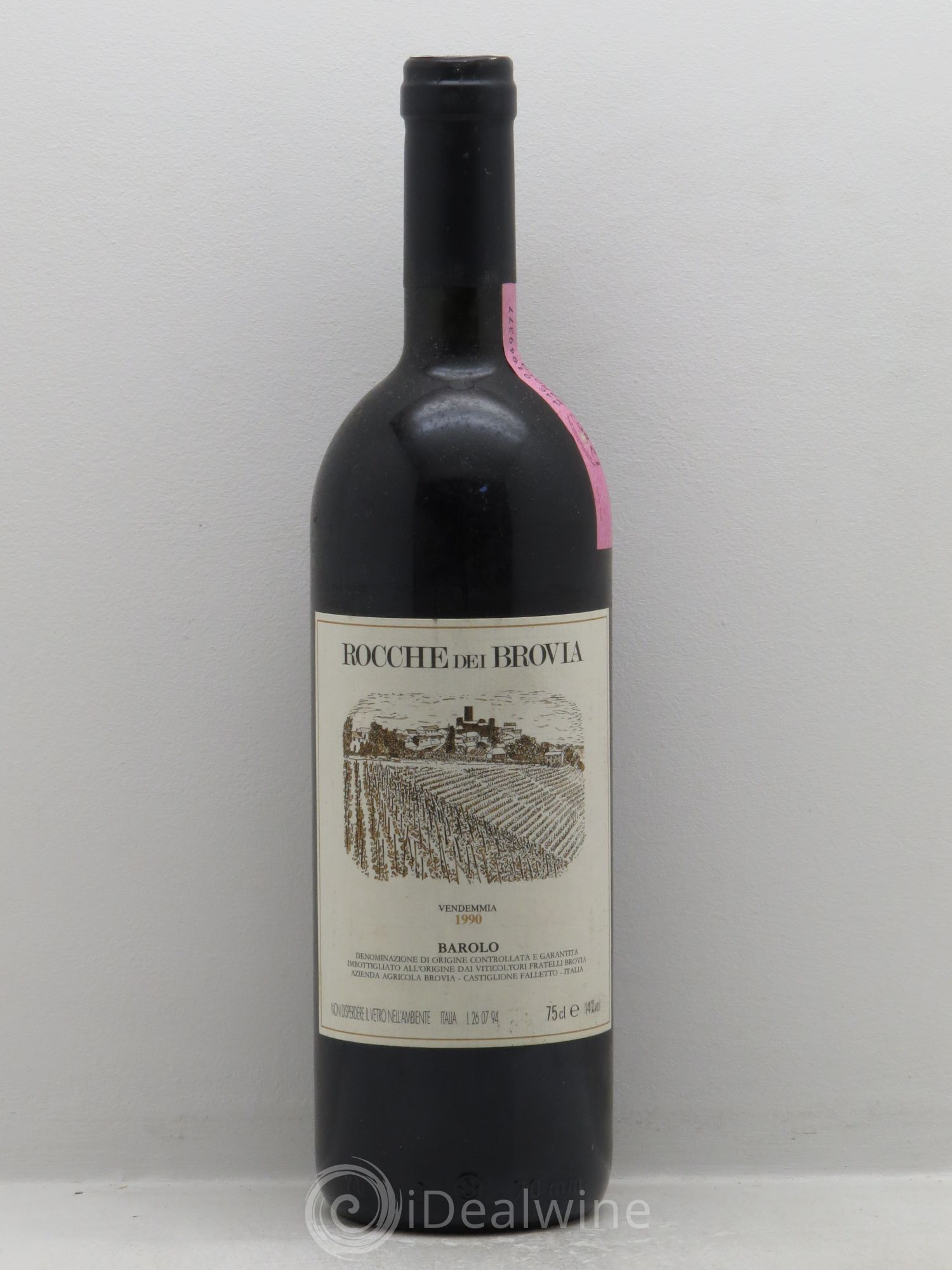 Barolo Rocche dei Brovia Brovia 1990 - Lot de 1 bouteille - 0