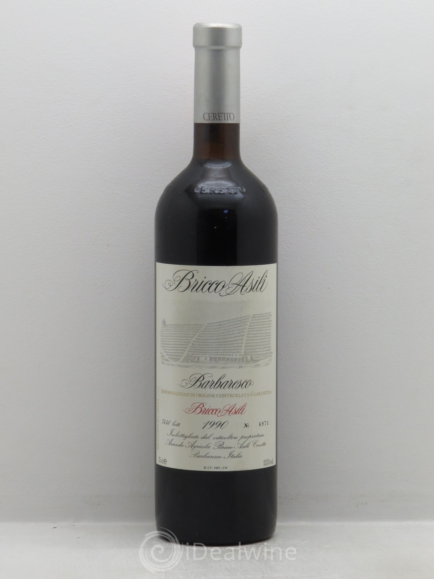 Barbaresco DOCG Bruno Cerretto Bricco Asili 1990 - Posten von 6 Flaschen - 0