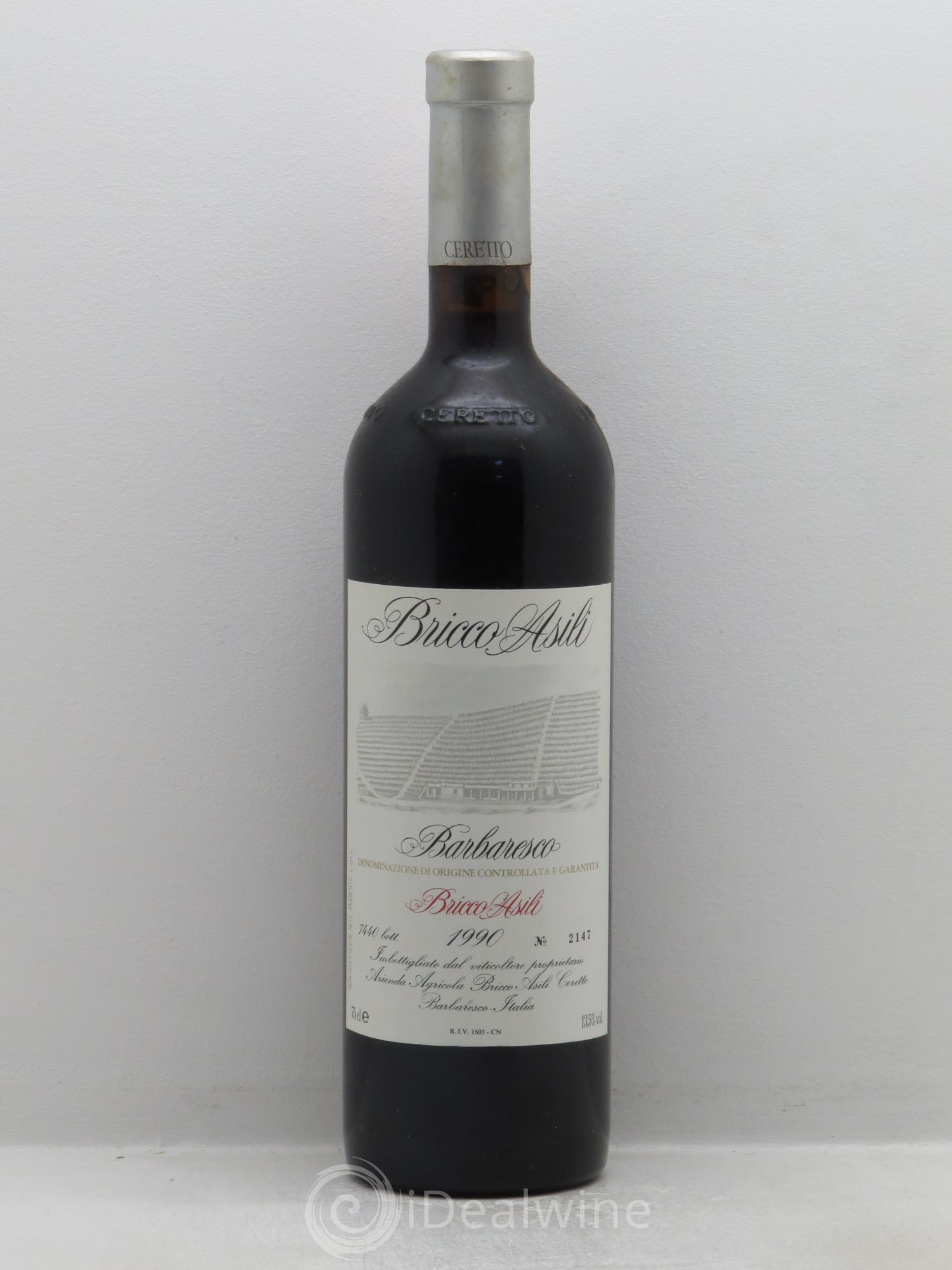 Barbaresco DOCG Bruno Cerretto Bricco Asili 1990 - Posten von 1 Flasche - 0
