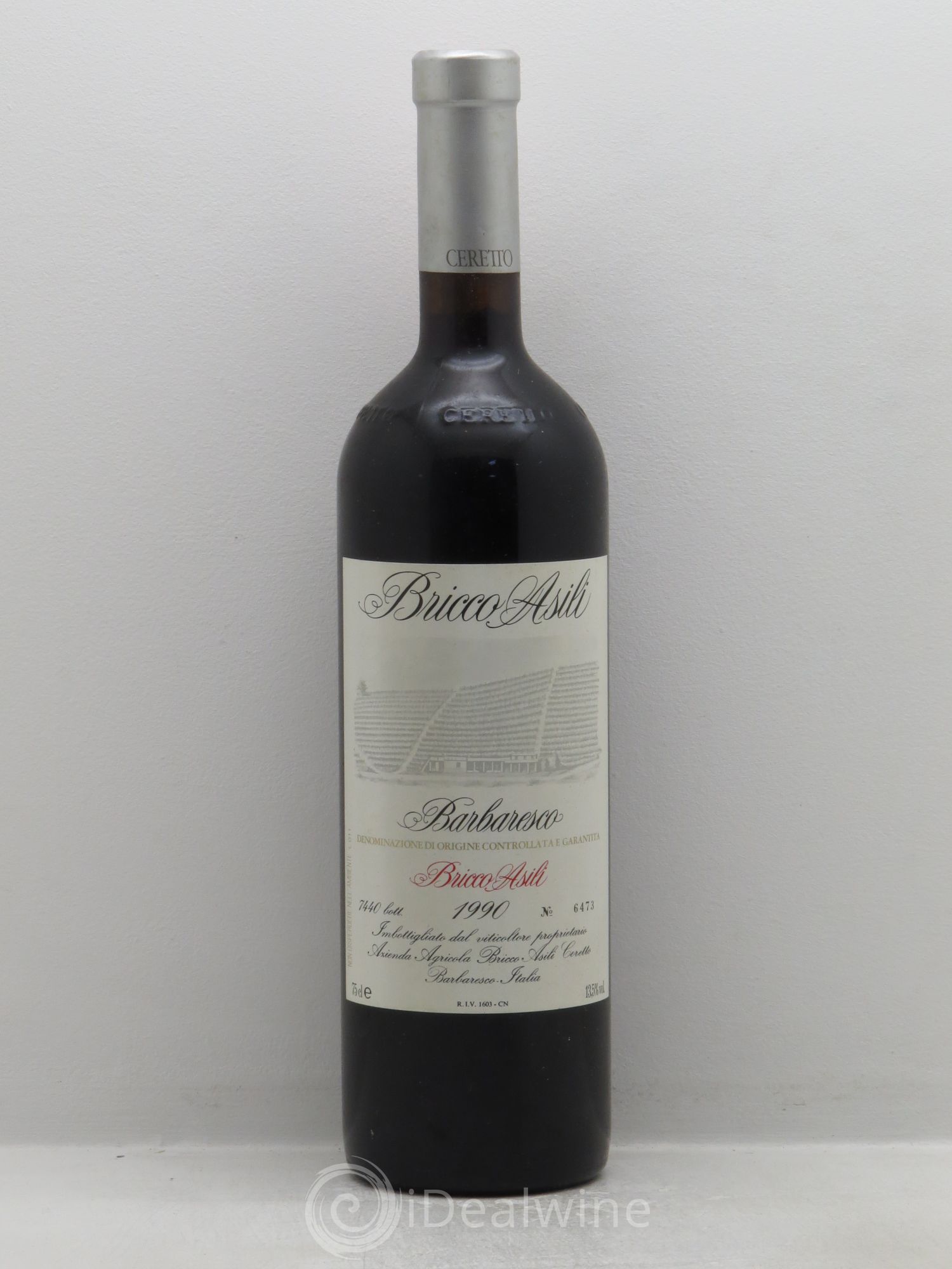 Barbaresco DOCG Bruno Cerretto Bricco Asili 1990 - Posten von 1 Flasche - 0