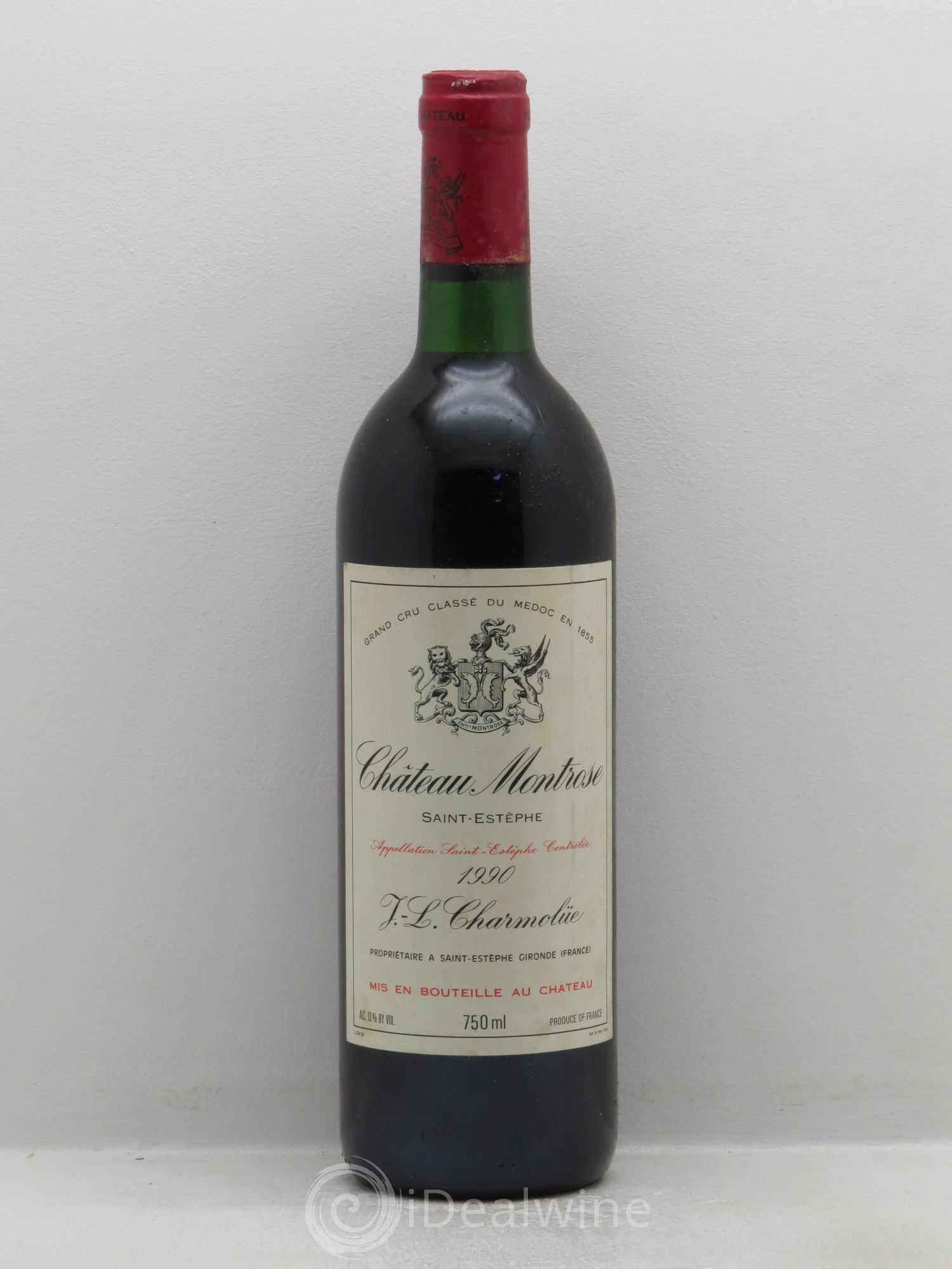 Château Montrose 2ème Grand Cru Classé 1990 - Lot de 1 bouteille - 0