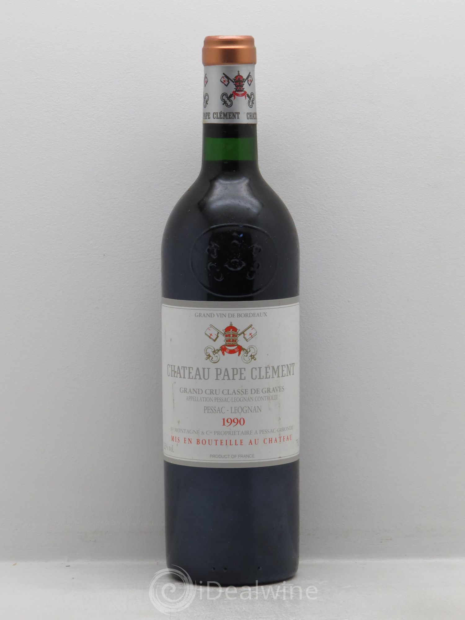 Château Pape Clément Cru Classé de Graves 1990 - Lot de 6 bouteilles - 0