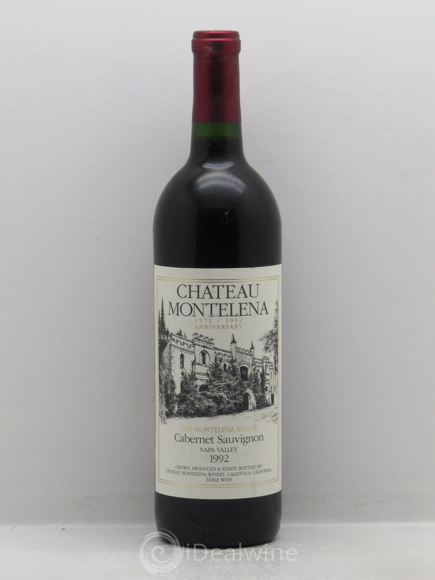 USA Château Montelena Cabernet Sauvignon Napa Valley 1992 - Posten von 1 Flasche - 0
