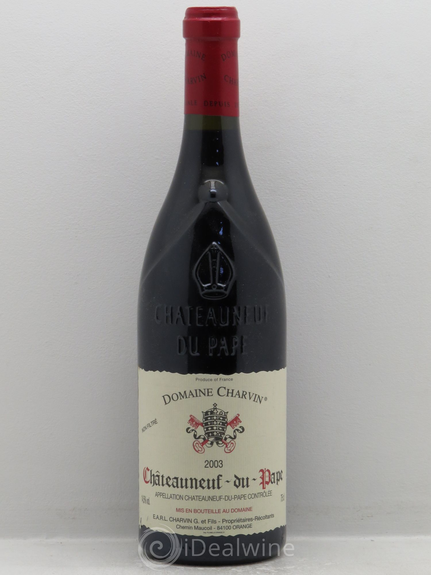 Châteauneuf-du-Pape Charvin (Domaine) 2003 - Lot de 12 bouteilles - 0