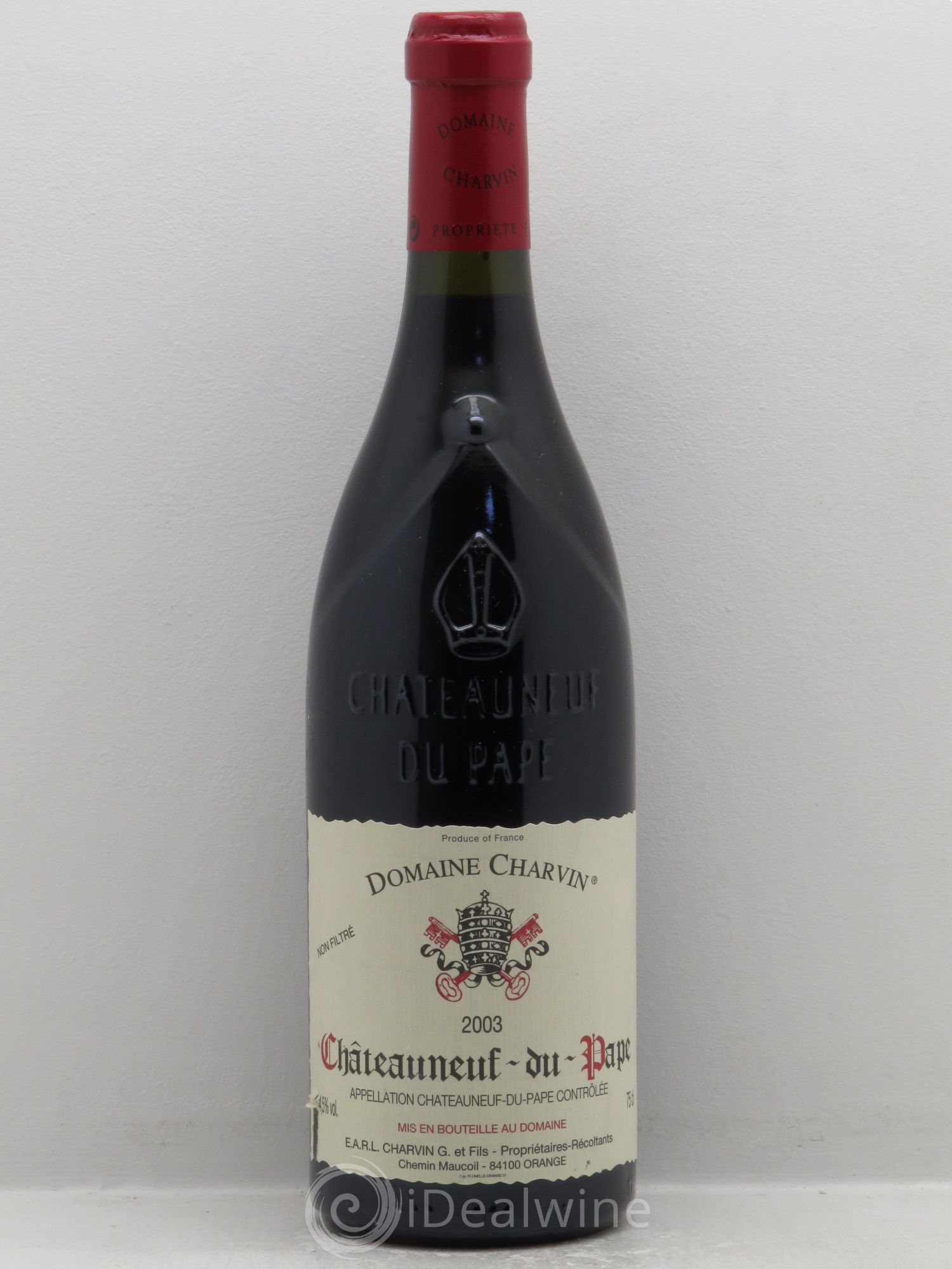 Châteauneuf-du-Pape Charvin (Domaine) 2003 - Lot de 6 bouteilles - 0