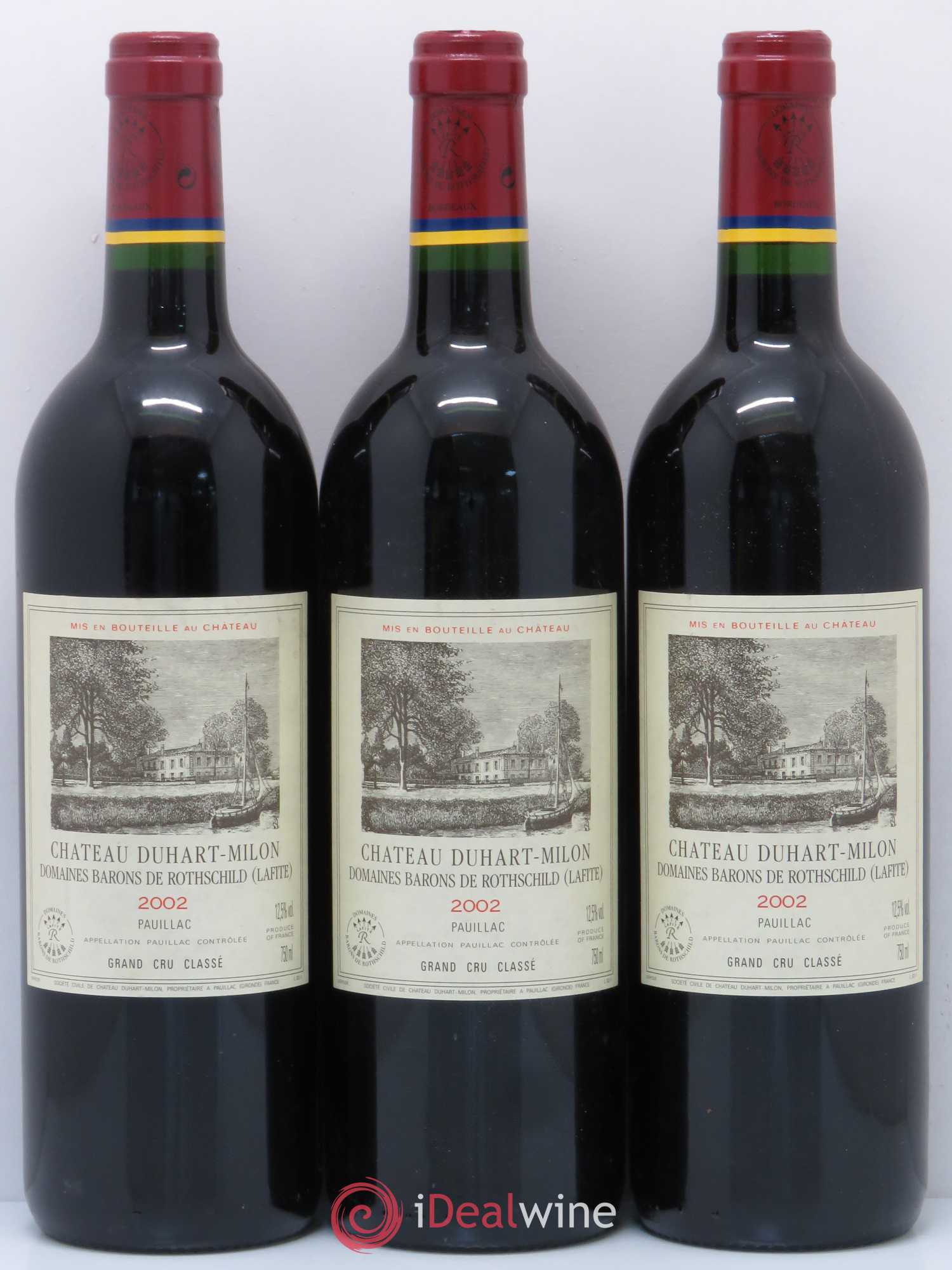 Château Duhart-Milon 4ème Grand Cru Classé 2002 - Lot de 6 bouteilles - 2