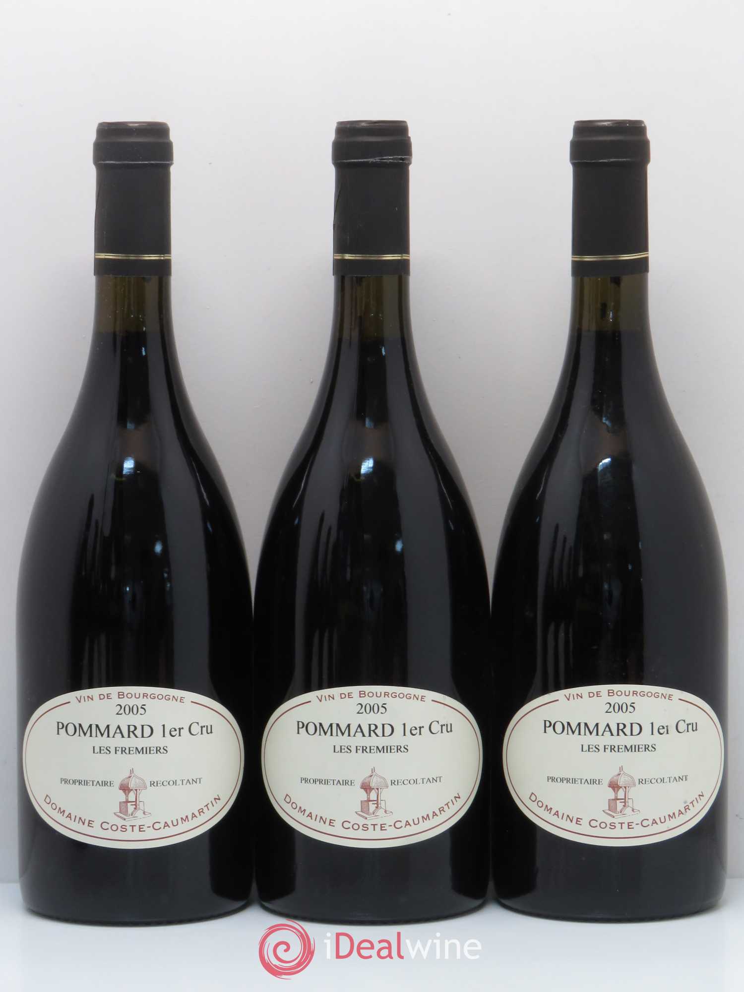 Pommard 1er Cru Les Frémiers Domaine Coste Caumartin 2005 - Lot de 6 bouteilles - 1