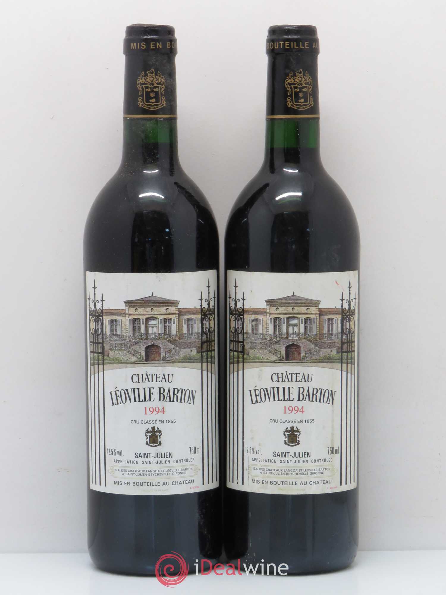 Château Léoville Barton 2ème Grand Cru Classé 1994 - Lot de 8 bouteilles - 3