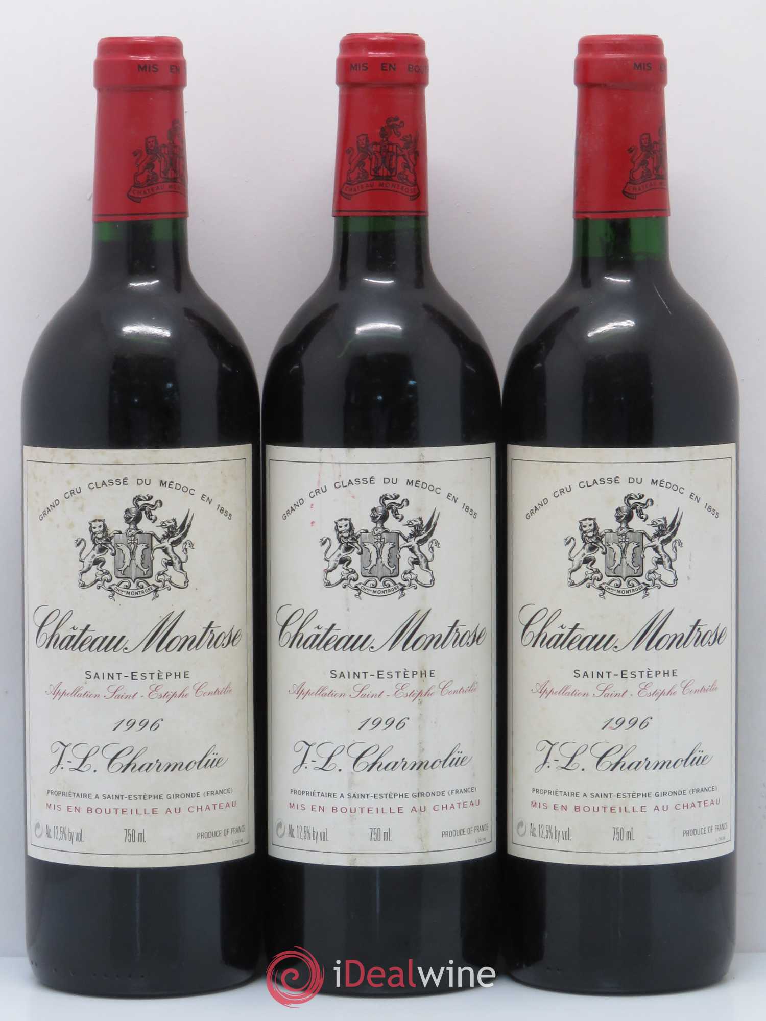 Château Montrose 2ème Grand Cru Classé 1996 - Lot de 12 bouteilles - 4
