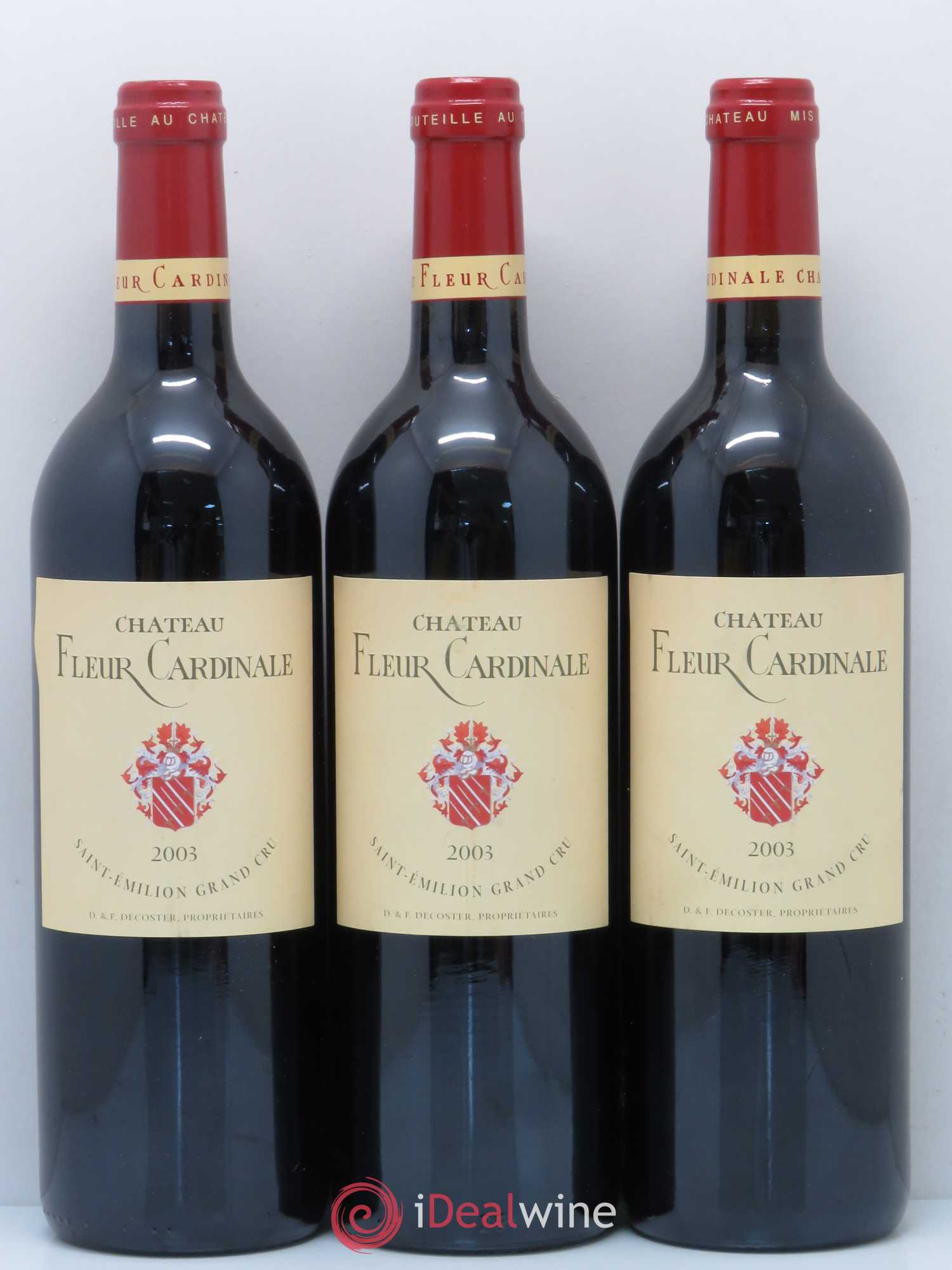 Château Fleur Cardinale Grand Cru Classé 2003 - Lot de 12 bouteilles - 2