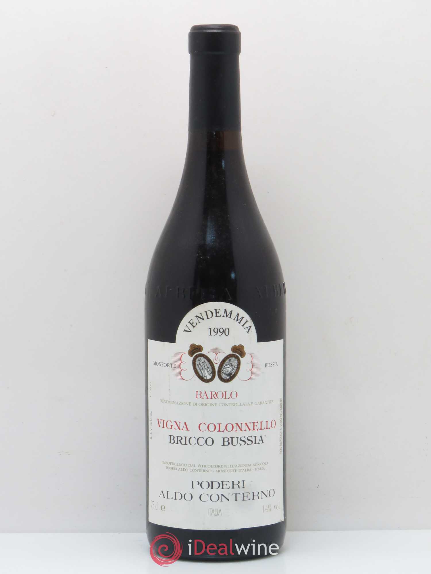 Barolo Vigna Colonnello Brico Bussia Aldo Conterno 1990 - Posten von 1 Flasche - 0