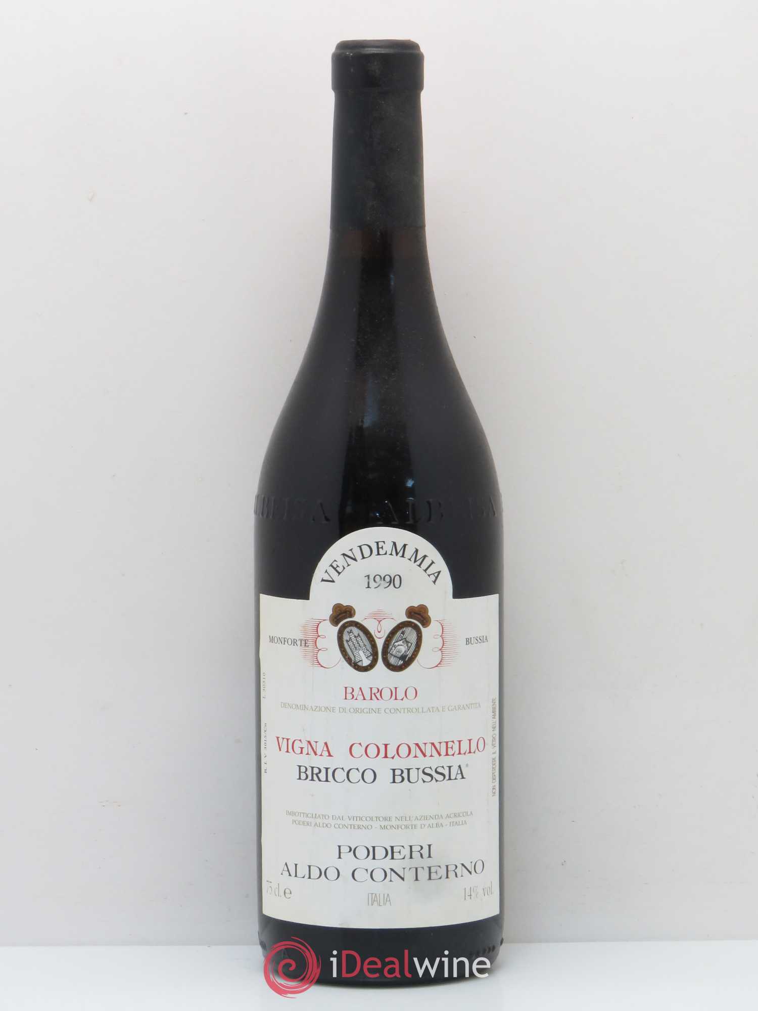 Barolo Vigna Colonnello Brico Bussia Aldo Conterno 1990 - Posten von 1 Flasche - 0