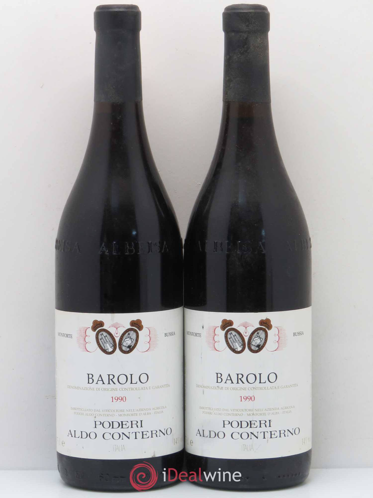 Barolo Bussia Aldo Conterno 1990 - Posten von 2 Flaschen - 0