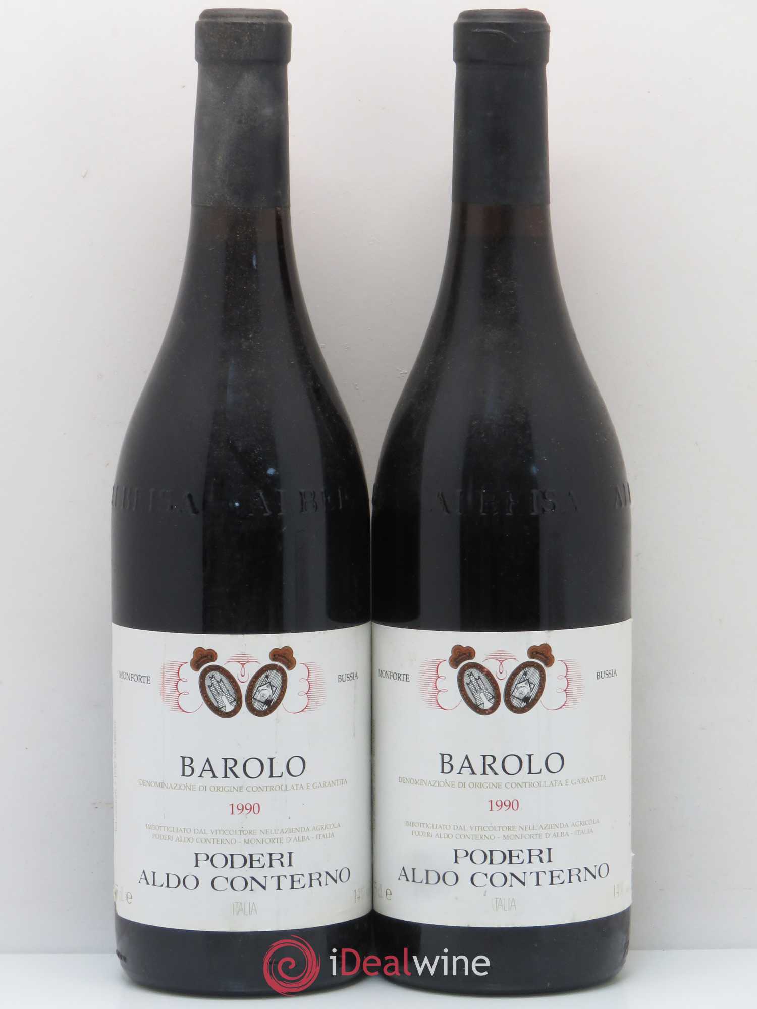 Barolo Bussia Aldo Conterno 1990 - Posten von 2 Flaschen - 0