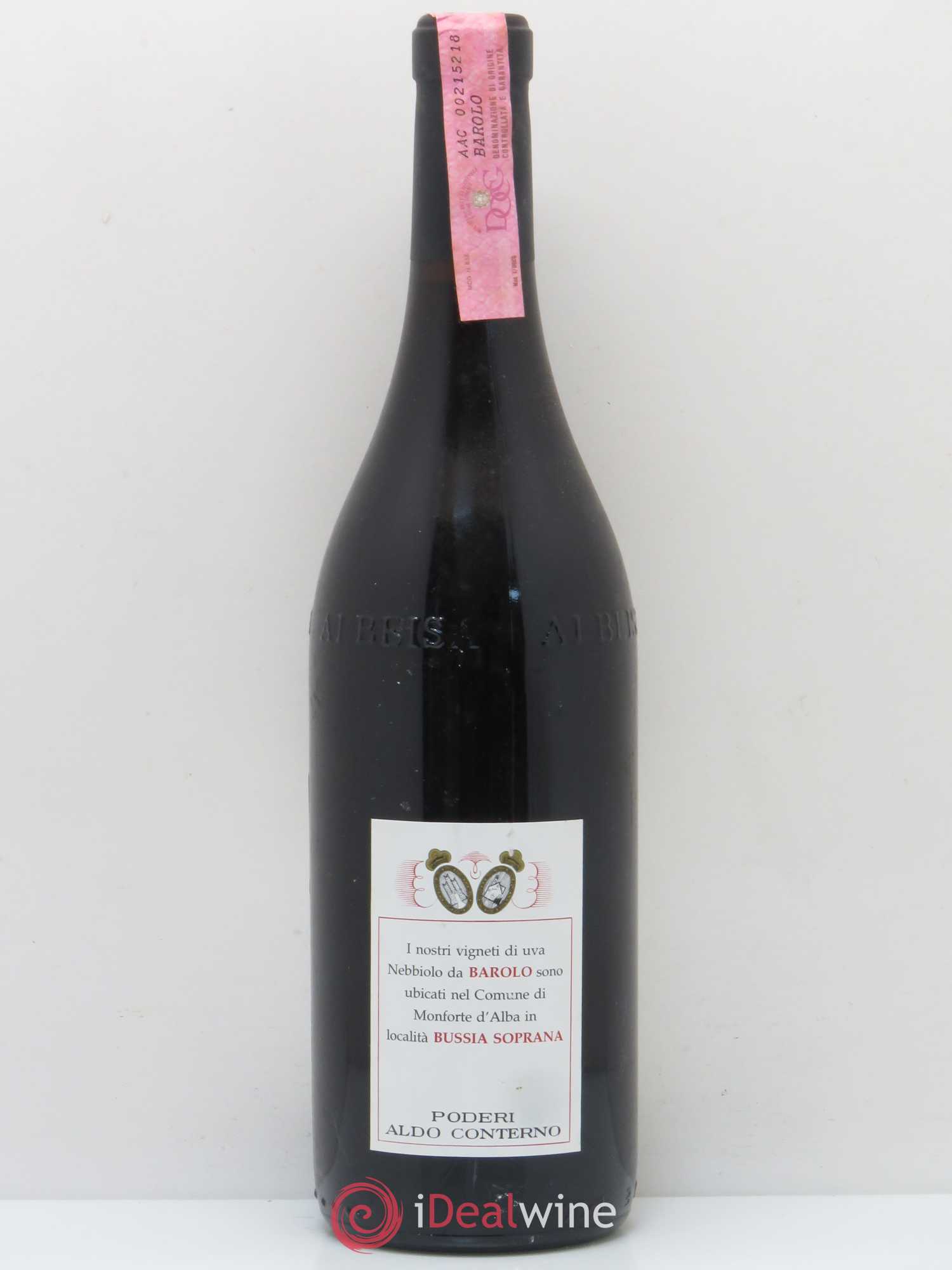 Barolo Bussia Aldo Conterno 1990 - Posten von 1 Flasche - 1
