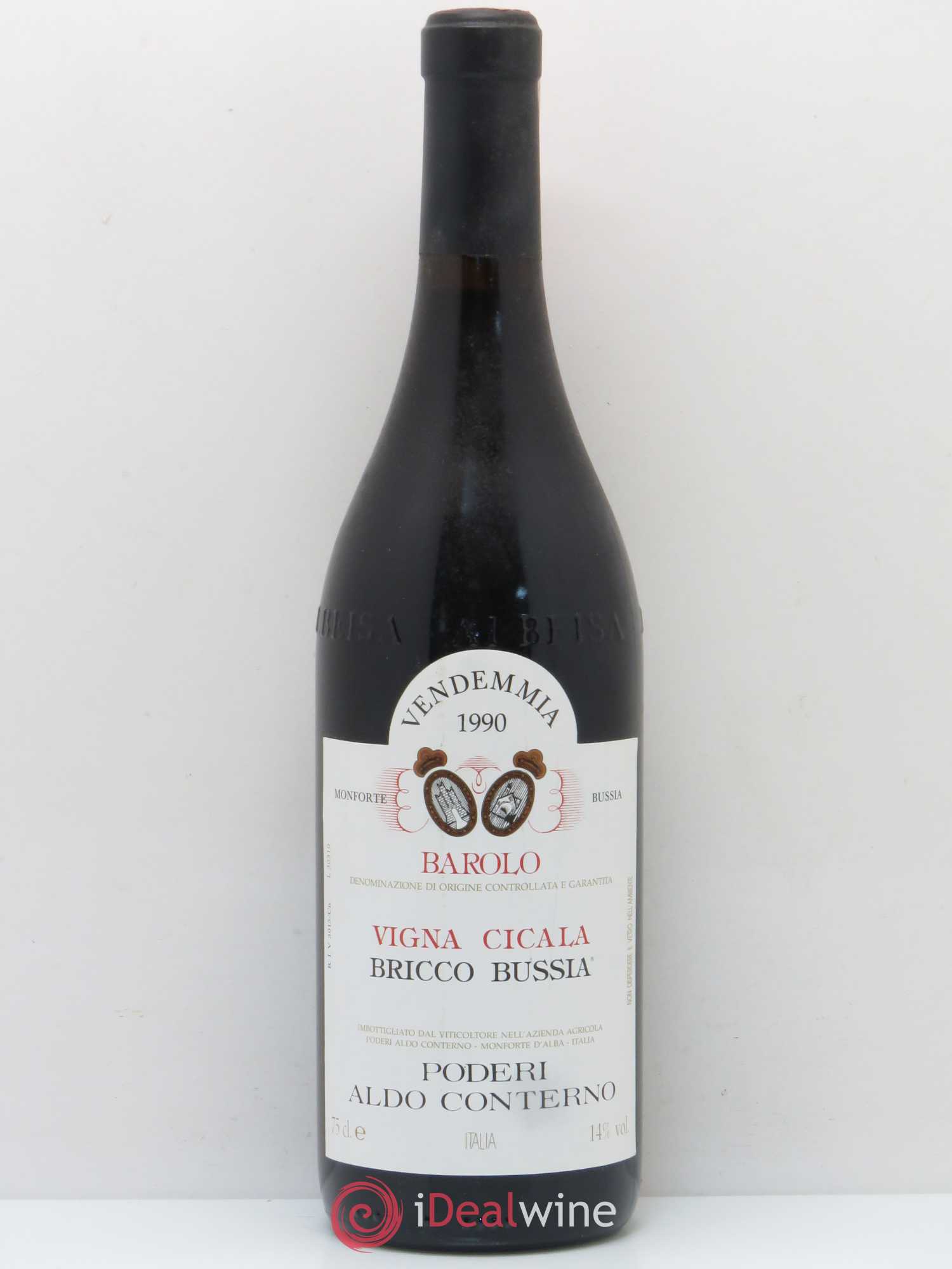 Barolo Vigna Cicala Brico Bussia Aldo Conterno 1990 - Lot de 1 bouteille - 0