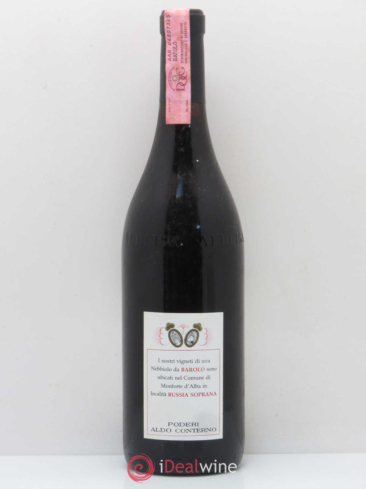 Barolo Bussia Aldo Conterno 1989 - Posten von 1 Flasche - 1