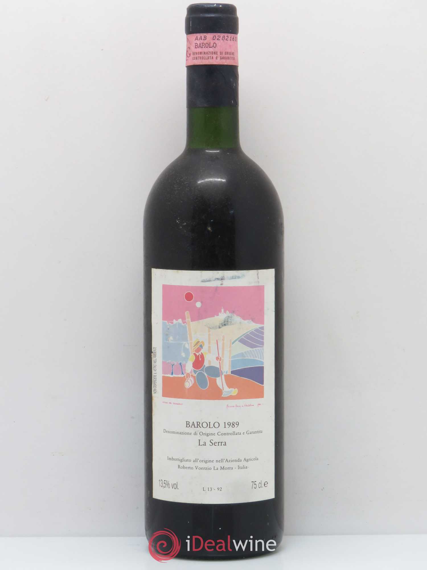 Barolo DOCG La Serra Roberto Voerzio 1989 - Lot de 1 bouteille - 0