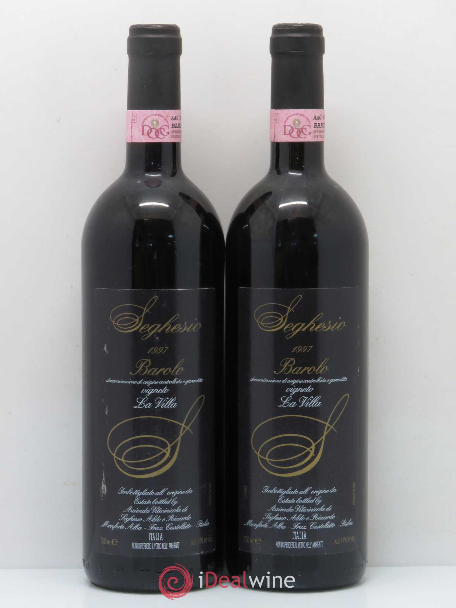Barolo Seghesio La Villa 1997 - Posten von 2 Flaschen - 0