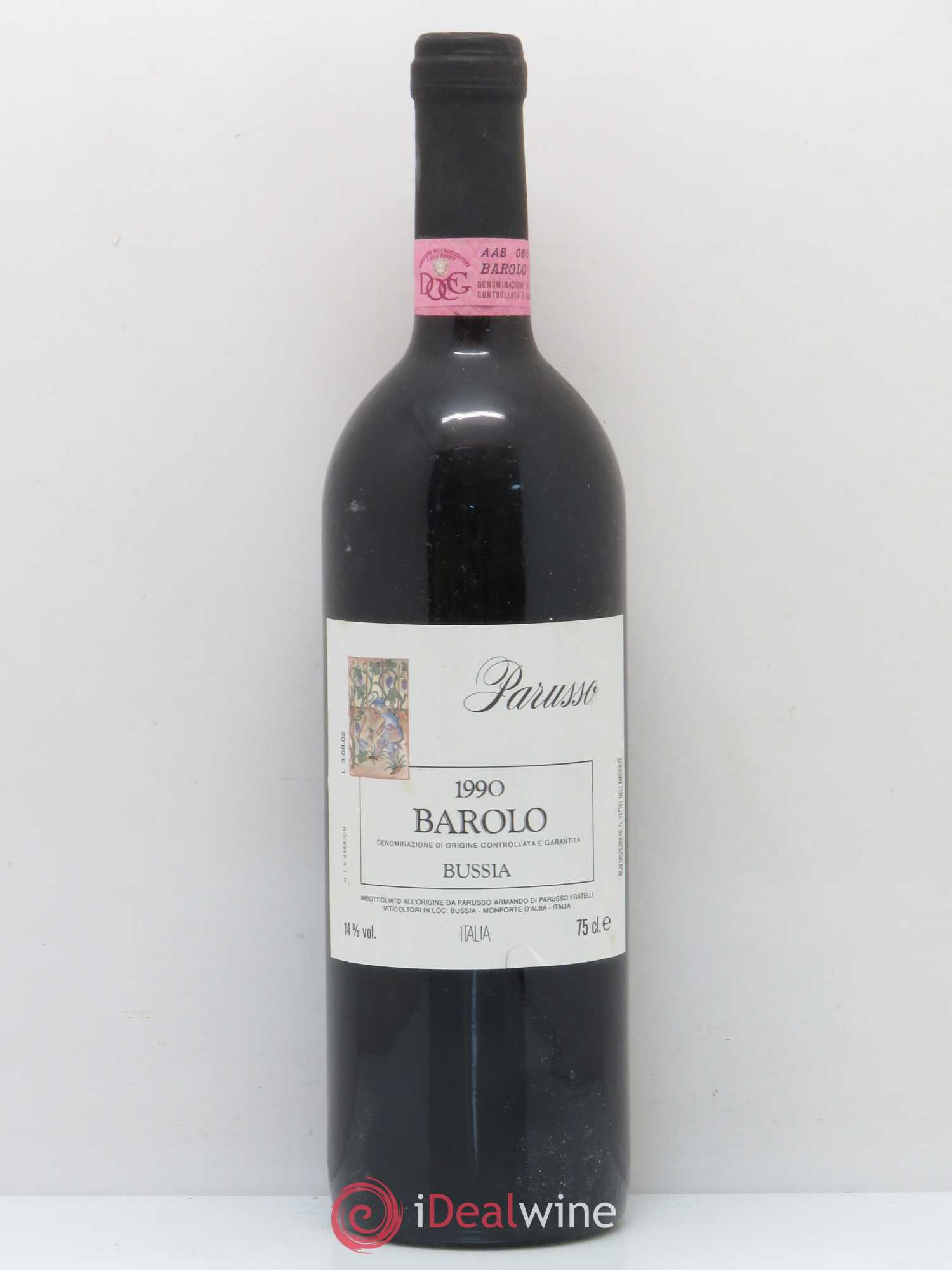 Barolo 1990 - Lot de 1 bouteille - 0