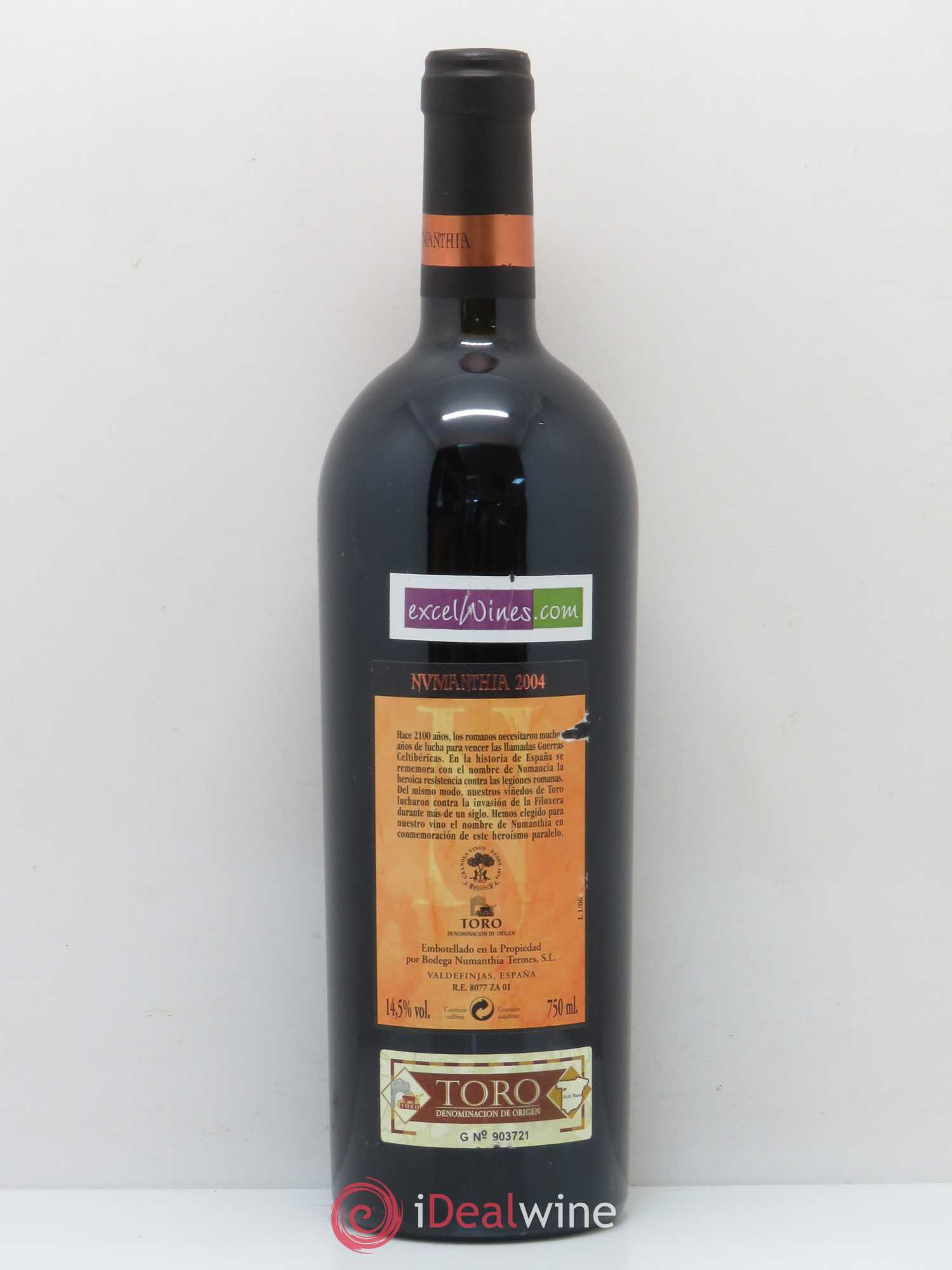 Toro DO Bodega Numanthia Numanthia 2004 - Lot de 1 bouteille - 1