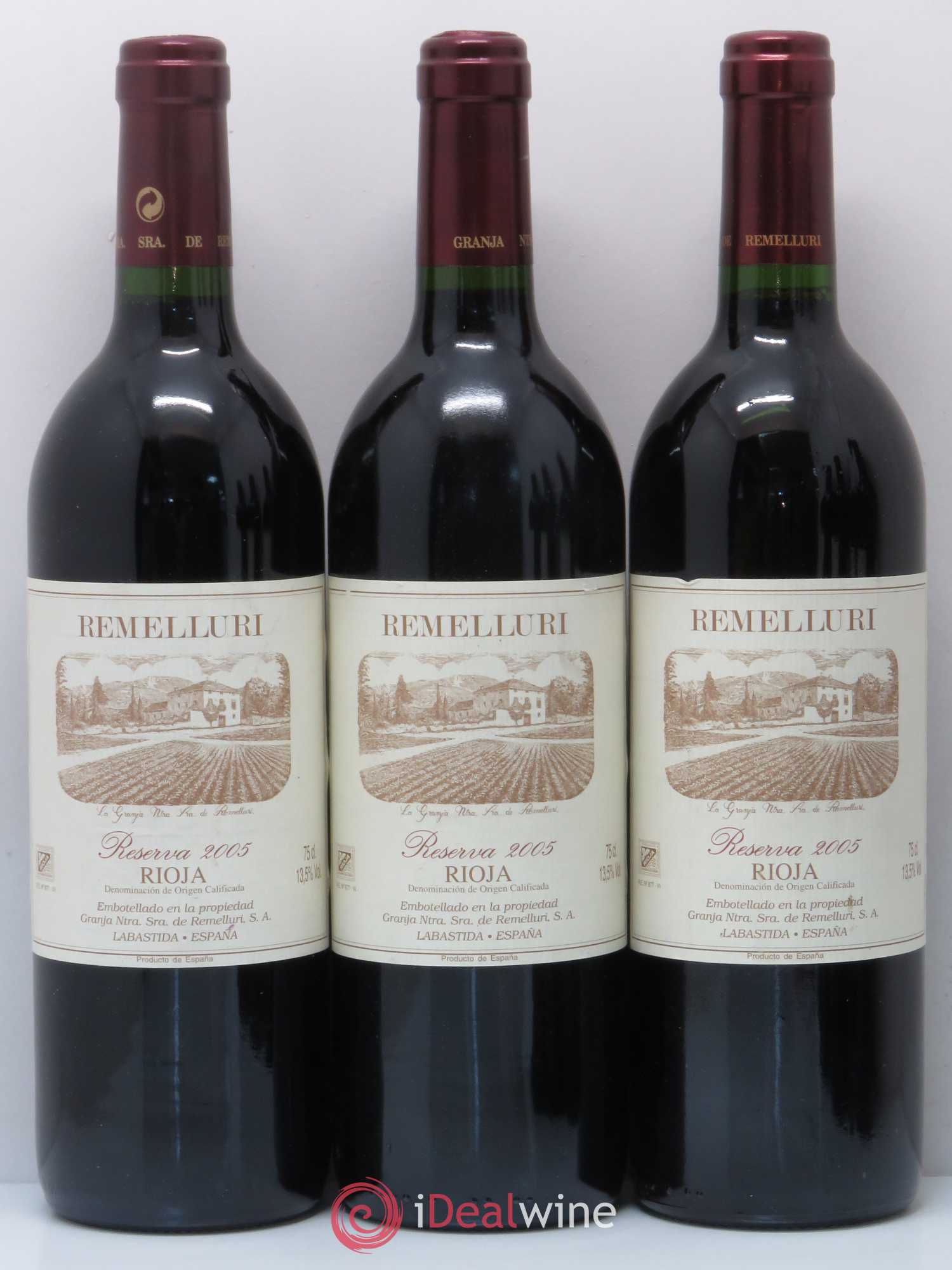 Rioja DOCA Remelluri Reserva Granja Nuestra Senora de Remelluri 2005 - Lot de 6 bouteilles - 1