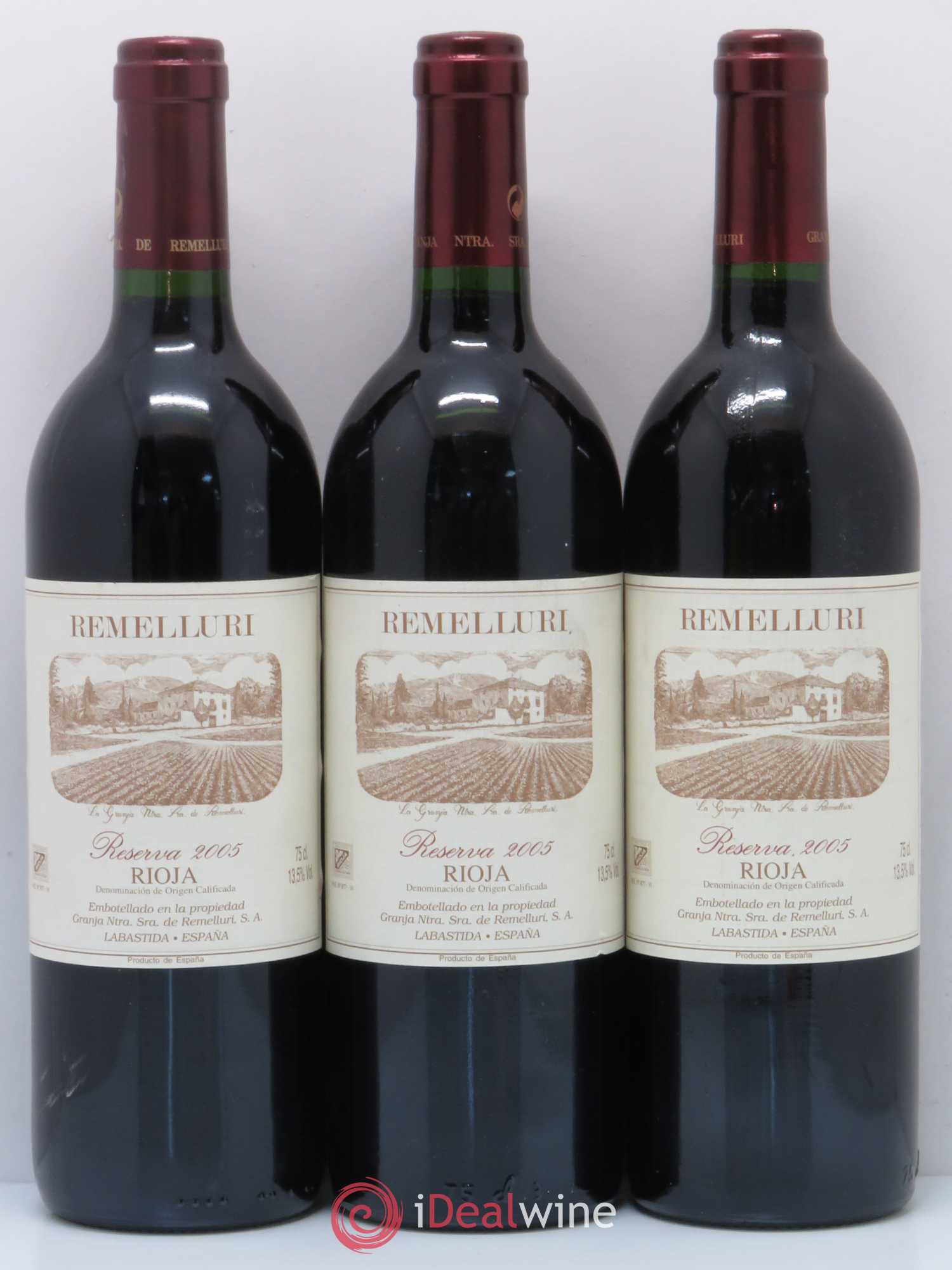 Rioja DOCA Remelluri Reserva Granja Nuestra Senora de Remelluri 2005 - Lot de 6 bouteilles - 2