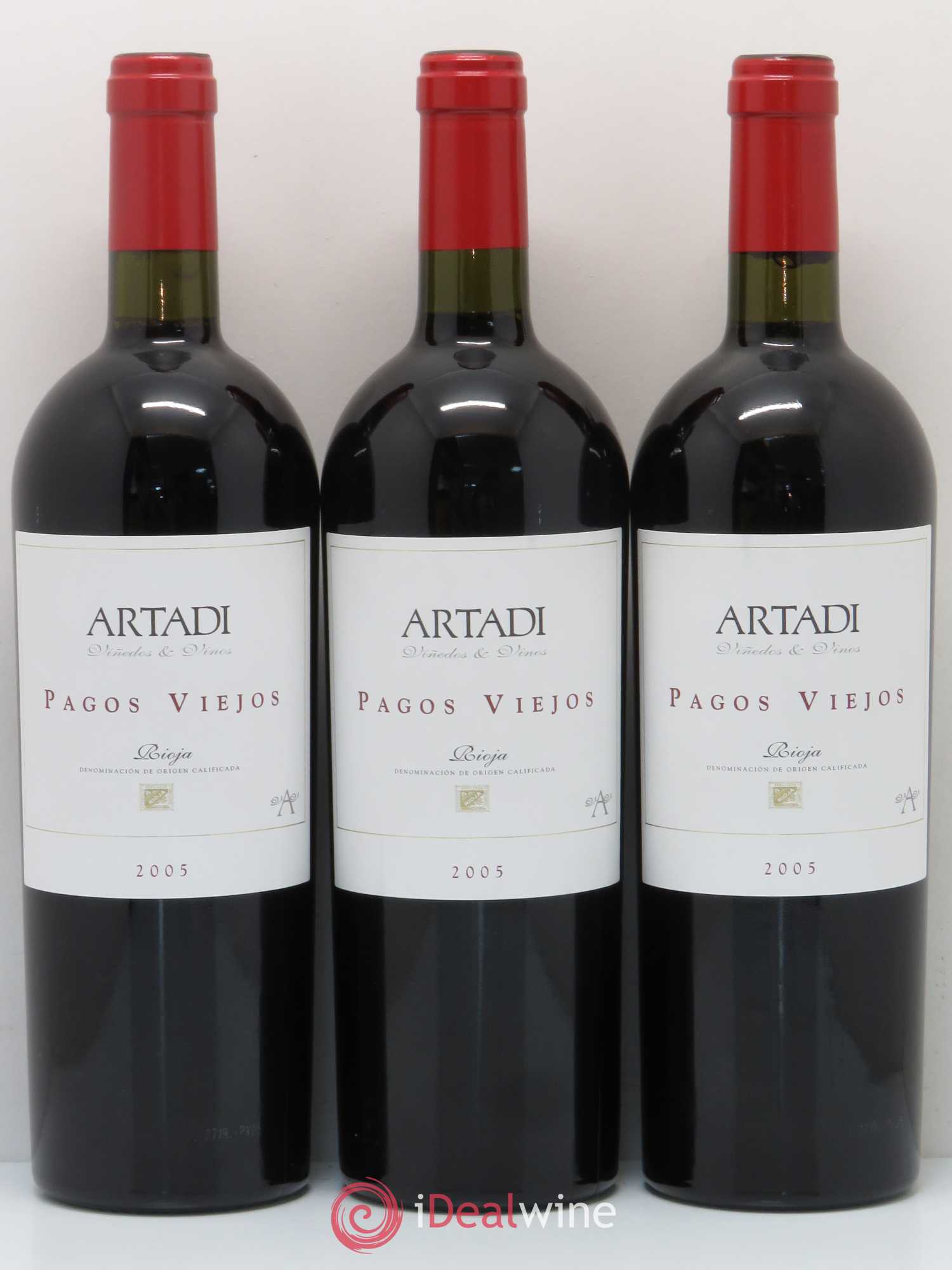 Rioja Artadi DOCA Pagos Viejos 2005 - Posten von 3 Flaschen - 0