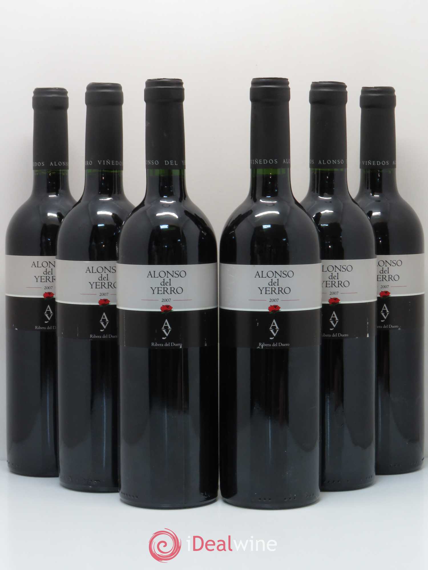 Ribera Del Duero DO Alonso del Yerro 2007 - Lot de 6 bouteilles - 0