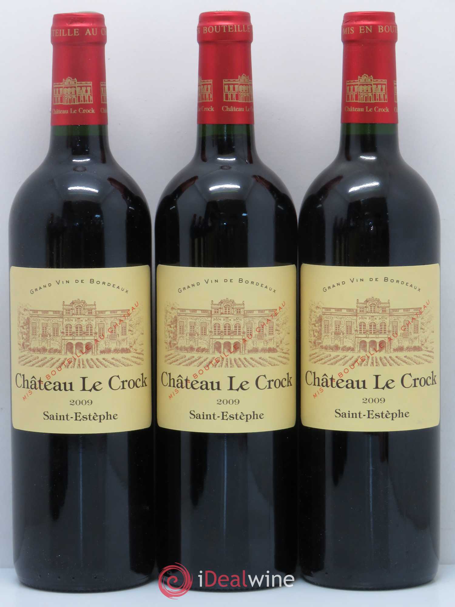 Château le Crock Cru Bourgeois 2009 - Lot de 12 bouteilles - 1