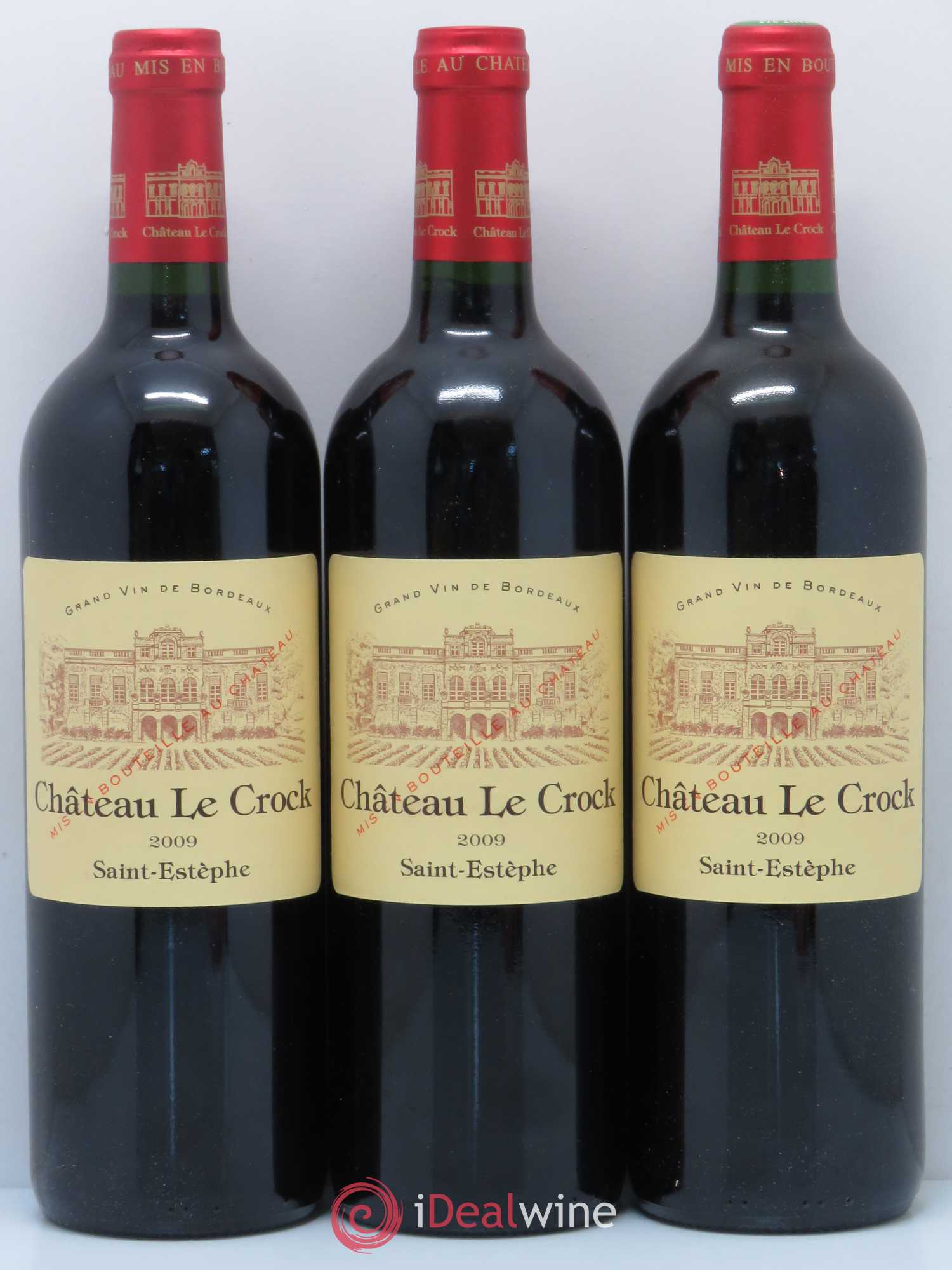 Château le Crock Cru Bourgeois 2009 - Lot de 12 bouteilles - 2