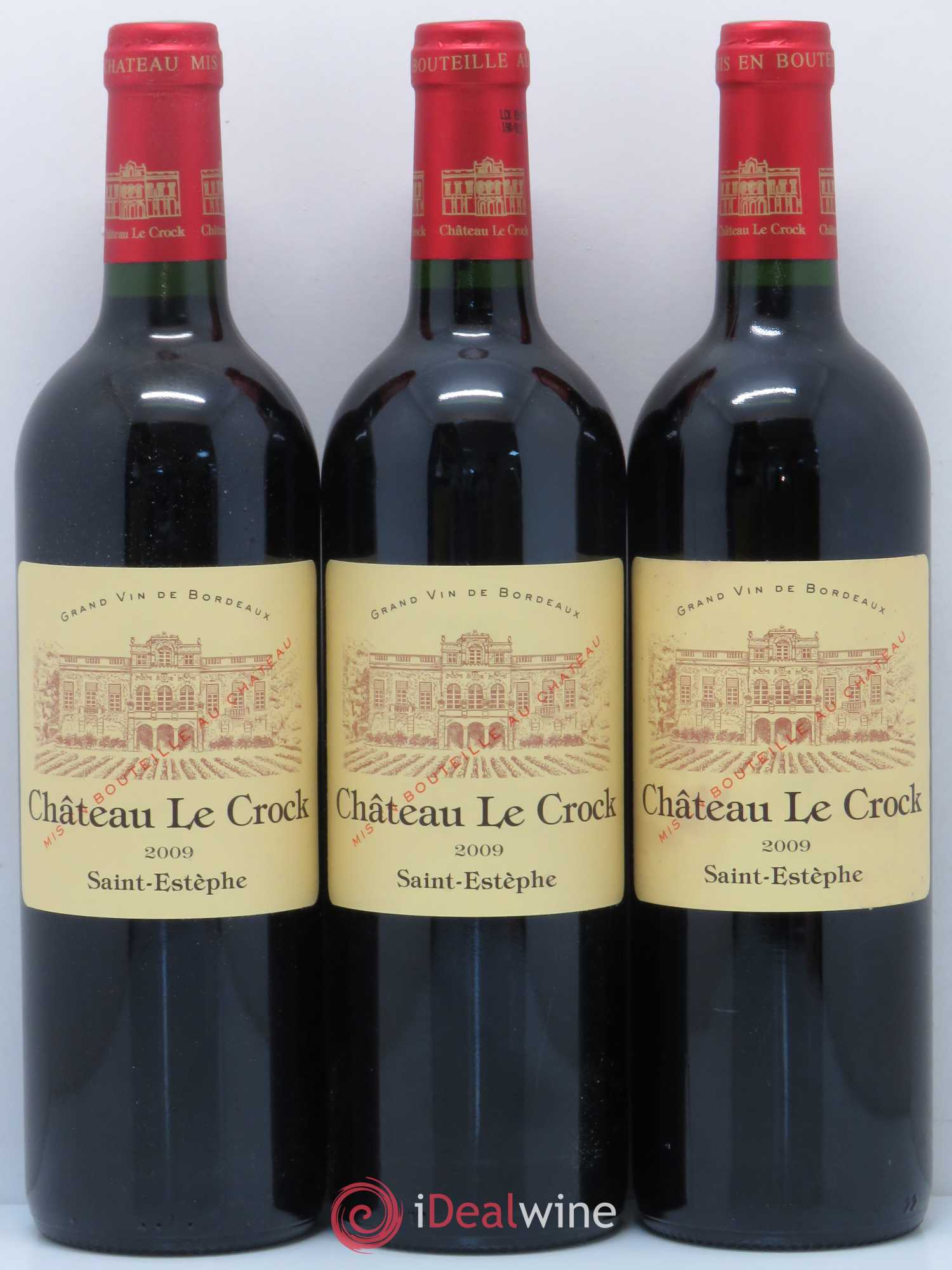 Château le Crock Cru Bourgeois 2009 - Lot de 12 bouteilles - 2
