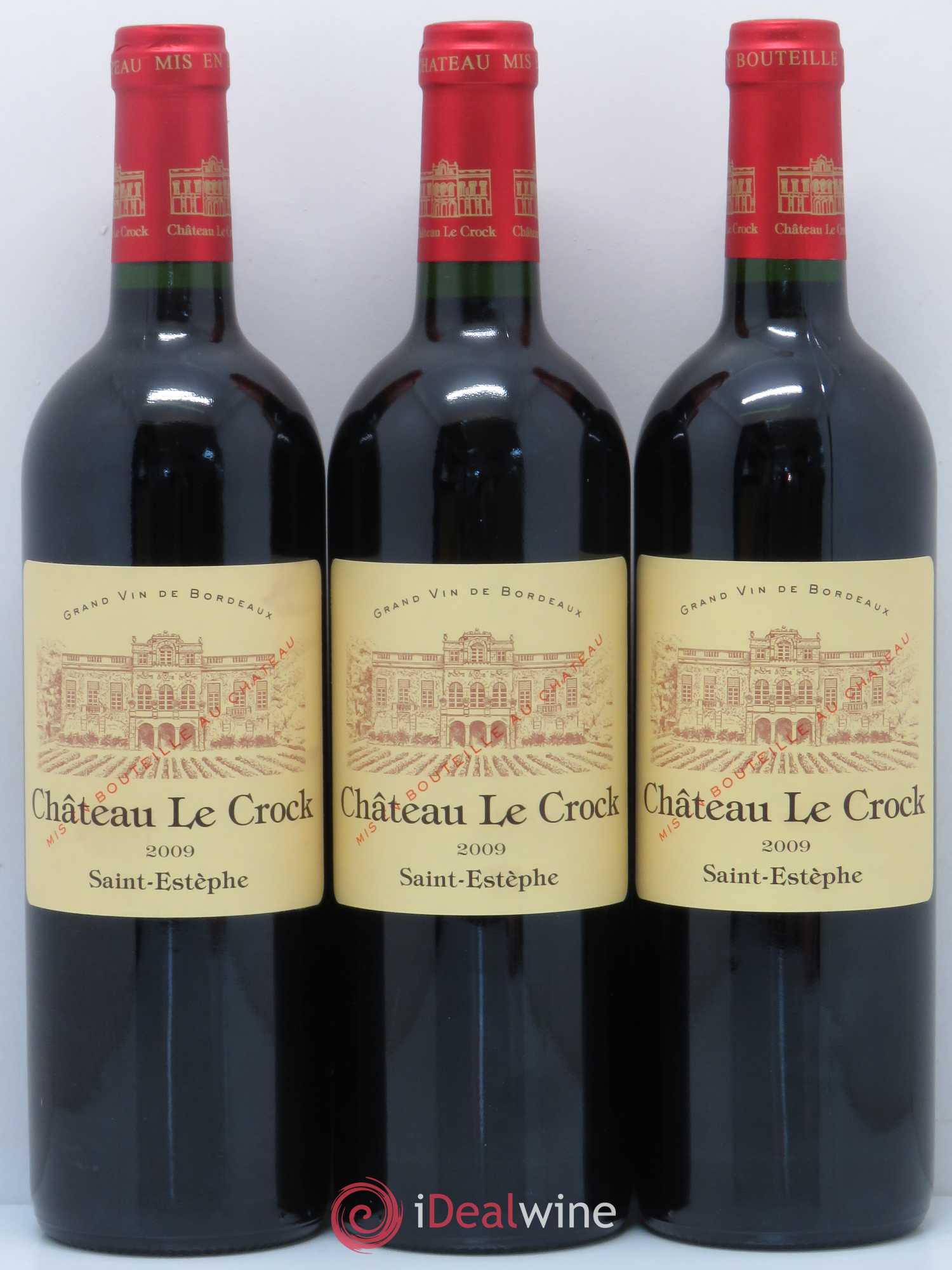 Château le Crock Cru Bourgeois 2009 - Lot de 12 bouteilles - 3