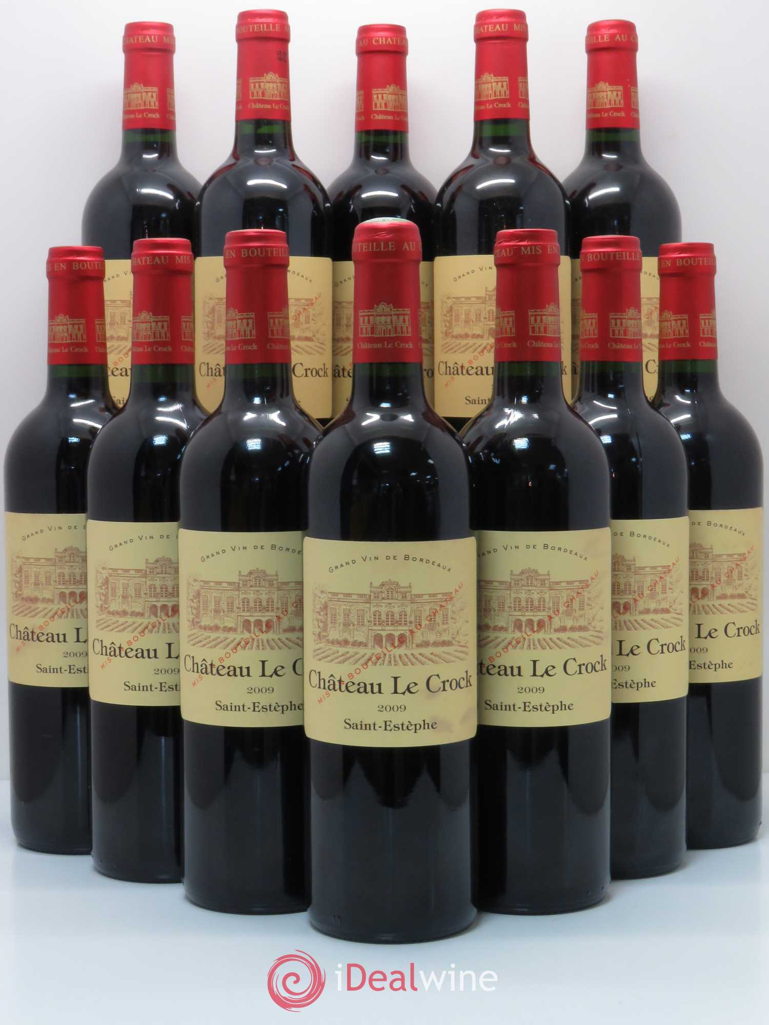 Château le Crock Cru Bourgeois 2009 - Lot de 12 bouteilles - 0