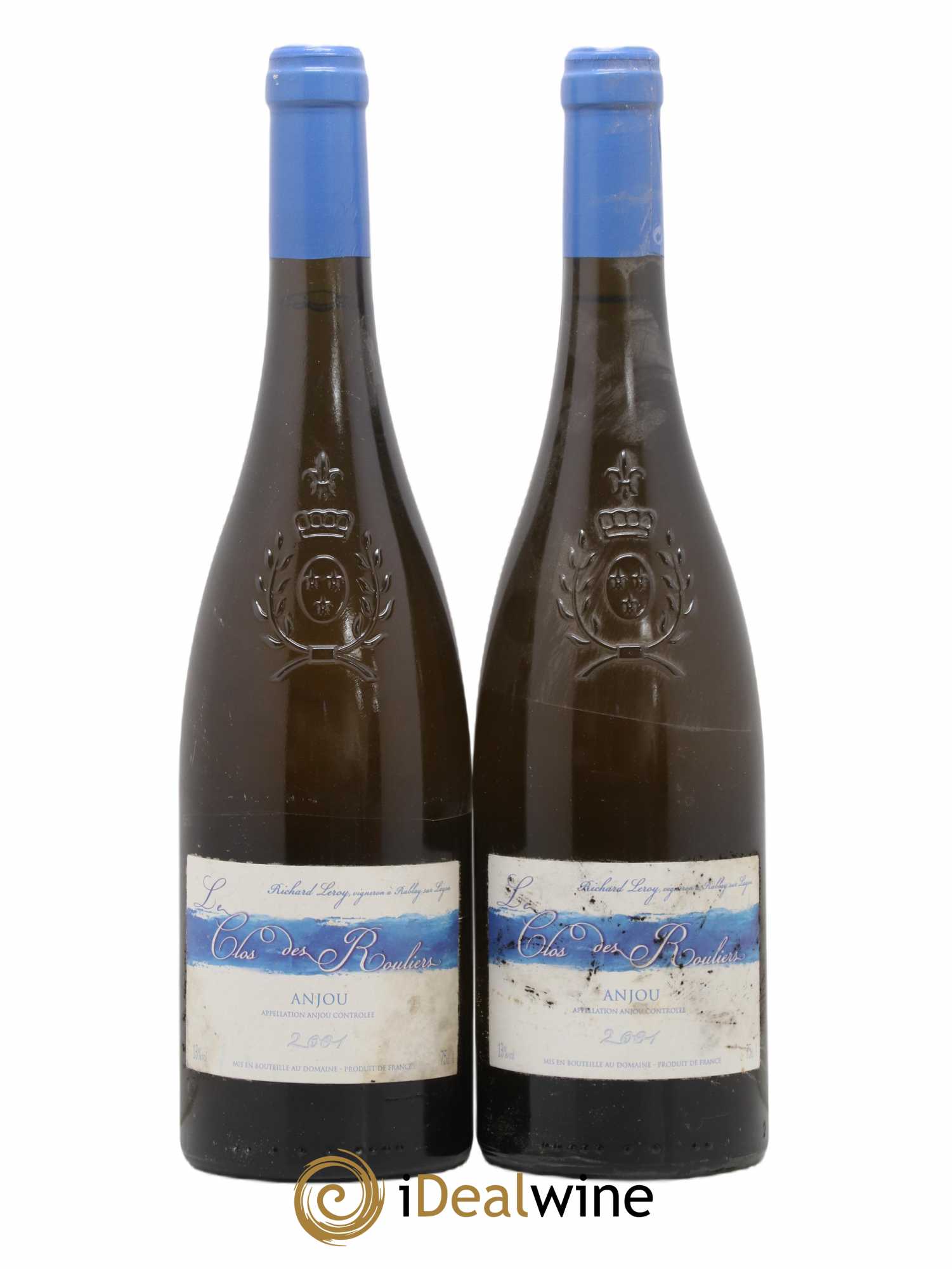 Anjou Le Clos des Rouliers Richard Leroy 2001 - Lot de 2 bouteilles - 0
