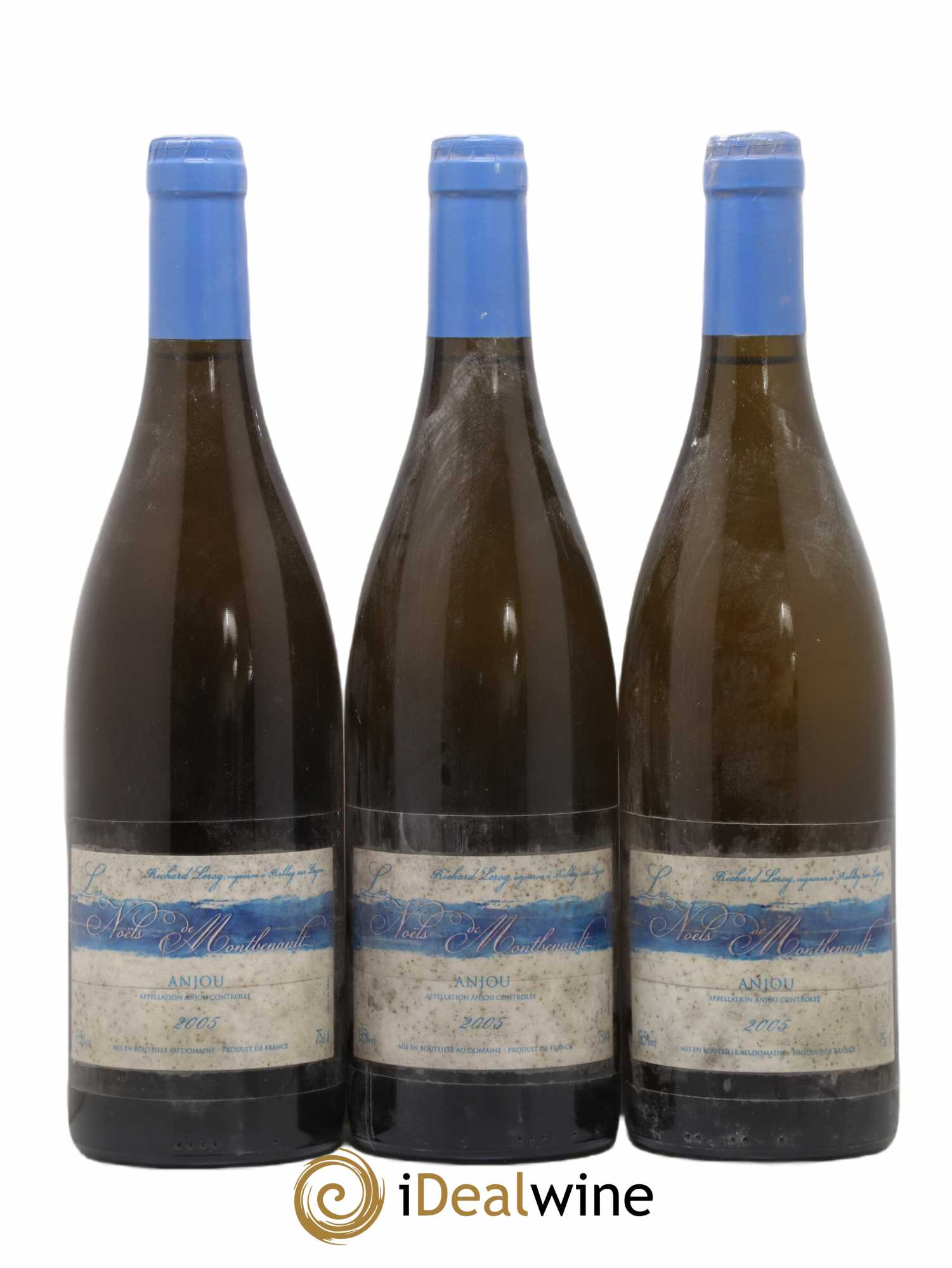 Vin de France Les Noëls de Montbenault Richard Leroy 2005 - Lot de 3 bouteilles - 0