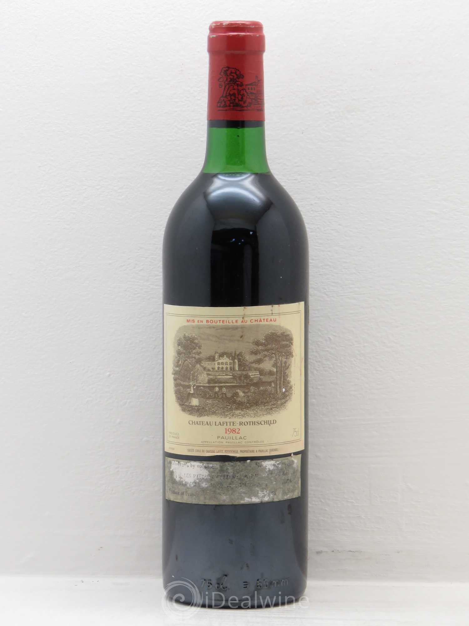 Château Lafite Rothschild 1er Grand Cru Classé 1982 - Lot de 1 bouteille - 0