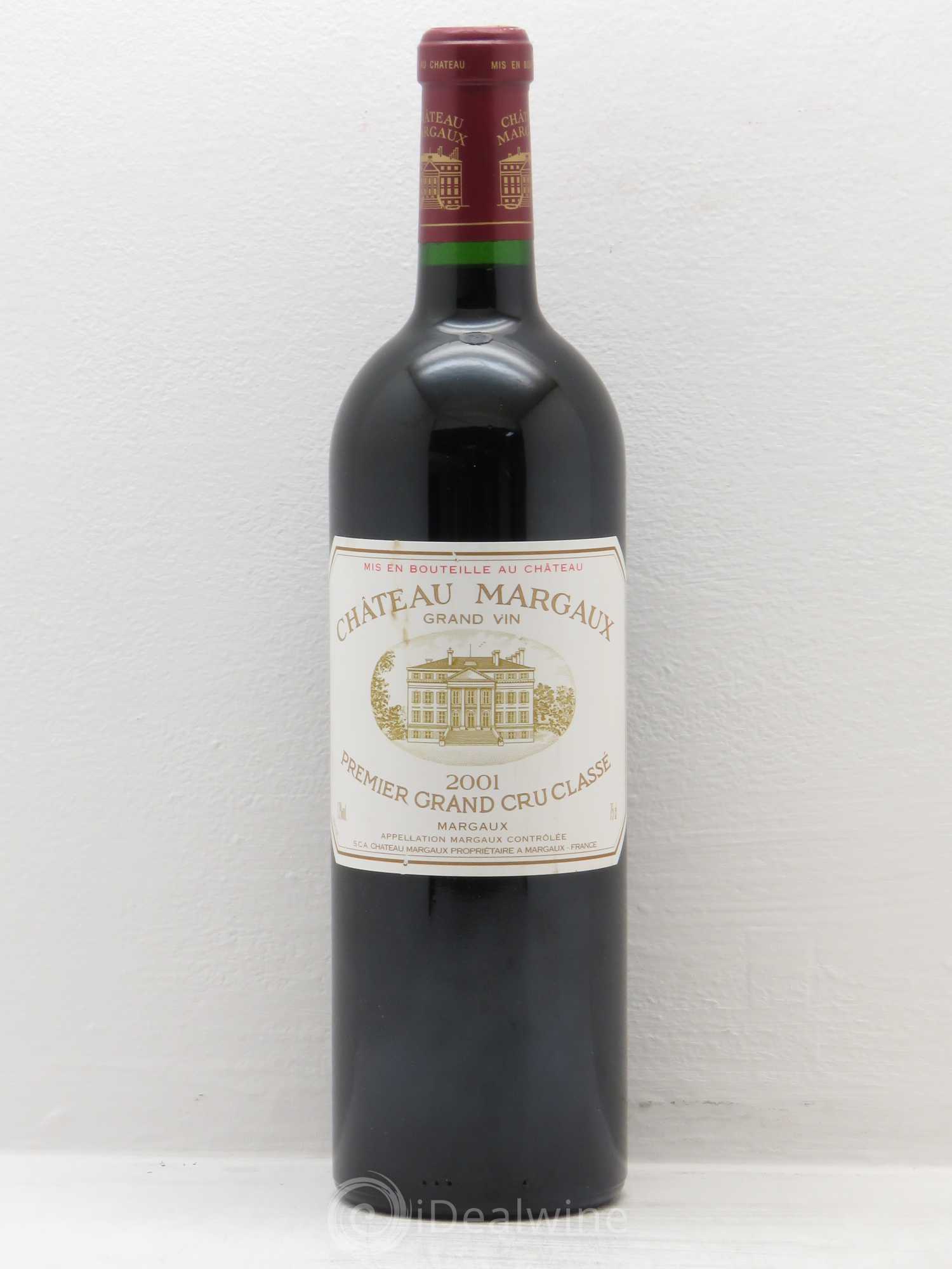 Château Margaux 1er Grand Cru Classé 2001 - Lot de 1 bouteille - 0