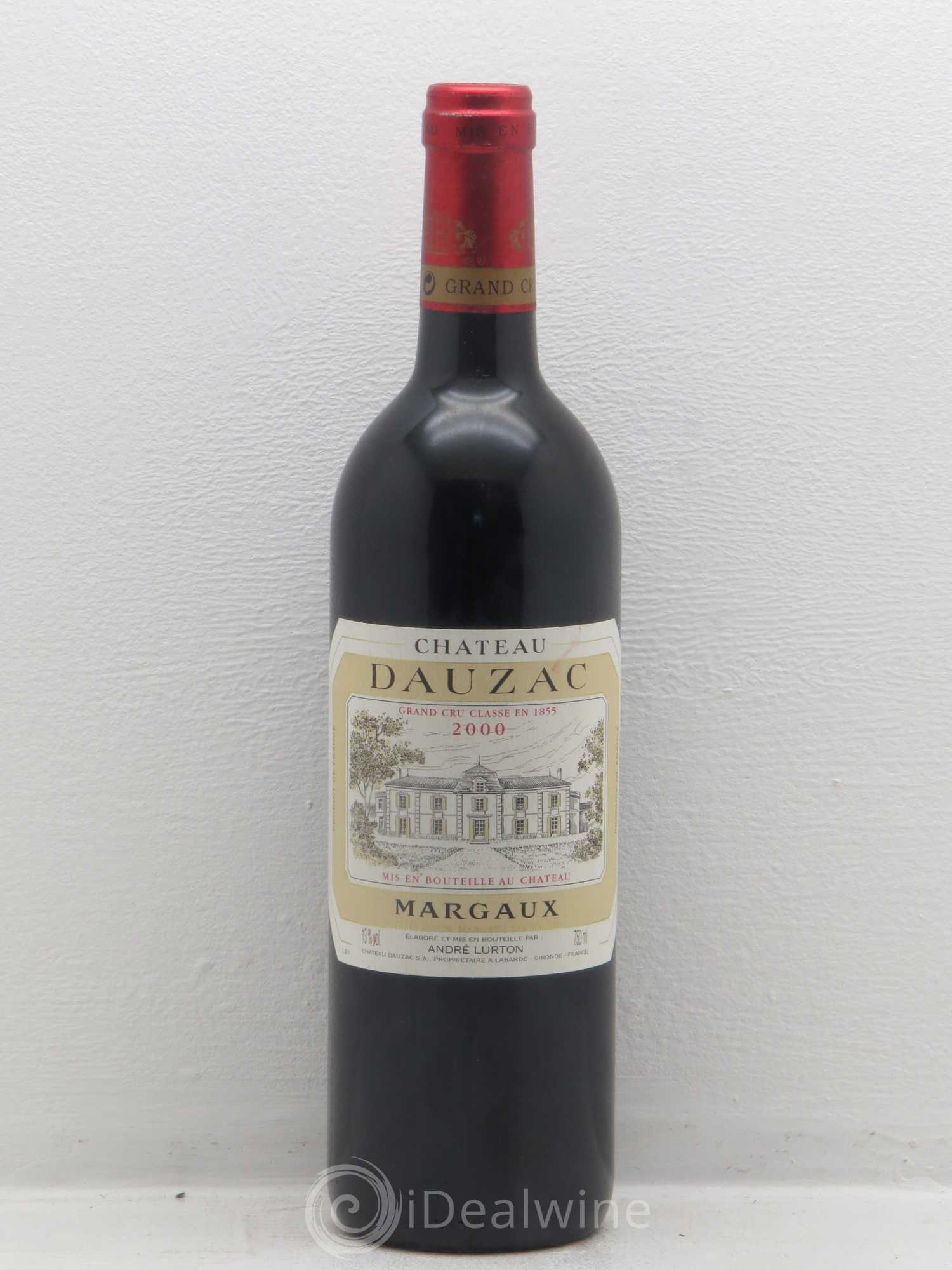 Château Dauzac 5ème Grand Cru Classé 2000 - Lot de 1 bouteille - 0
