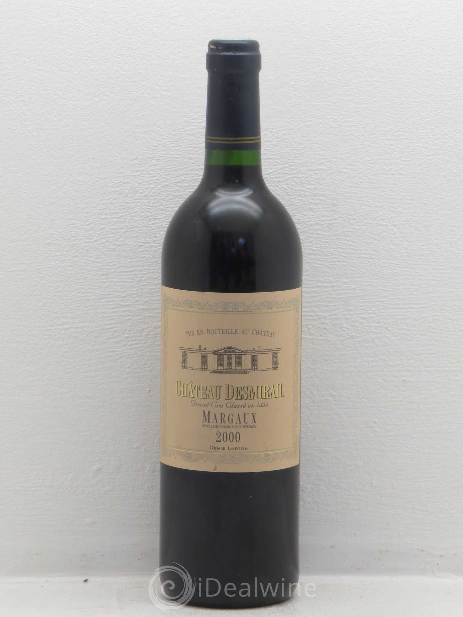 Château Desmirail 3ème Grand Cru Classé 2000 - Lot de 1 bouteille - 0