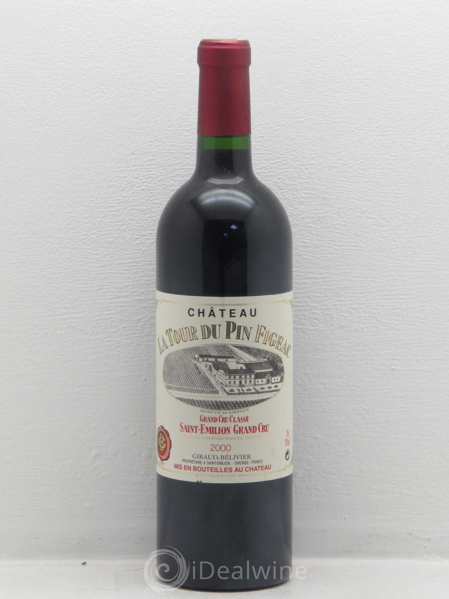 Château la Tour du Pin Figeac 2000 - Lot de 1 bouteille - 0