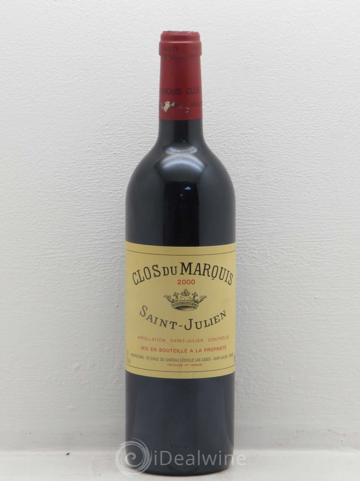 Clos du Marquis 2000 - Lot de 1 bouteille - 0