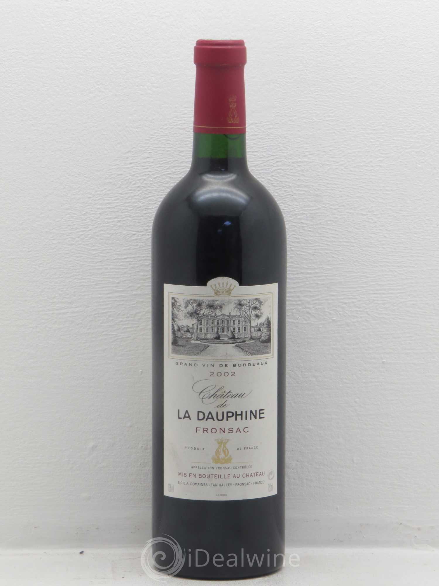 Château de La Dauphine 2002 - Lot de 1 bouteille - 0