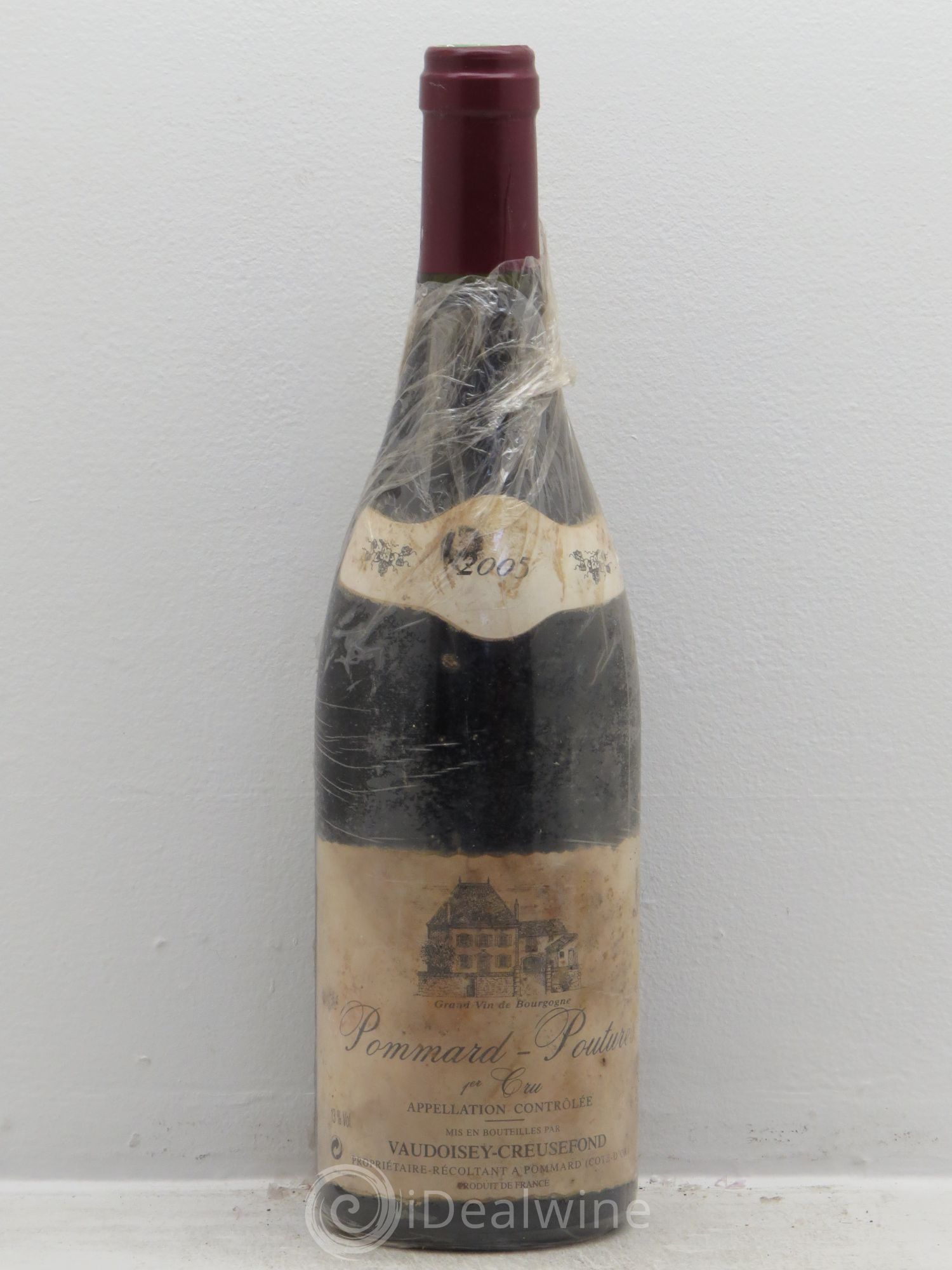 Pommard 1er Cru Vaudoisey Creusefond 2005 - Lot de 1 bouteille - 0