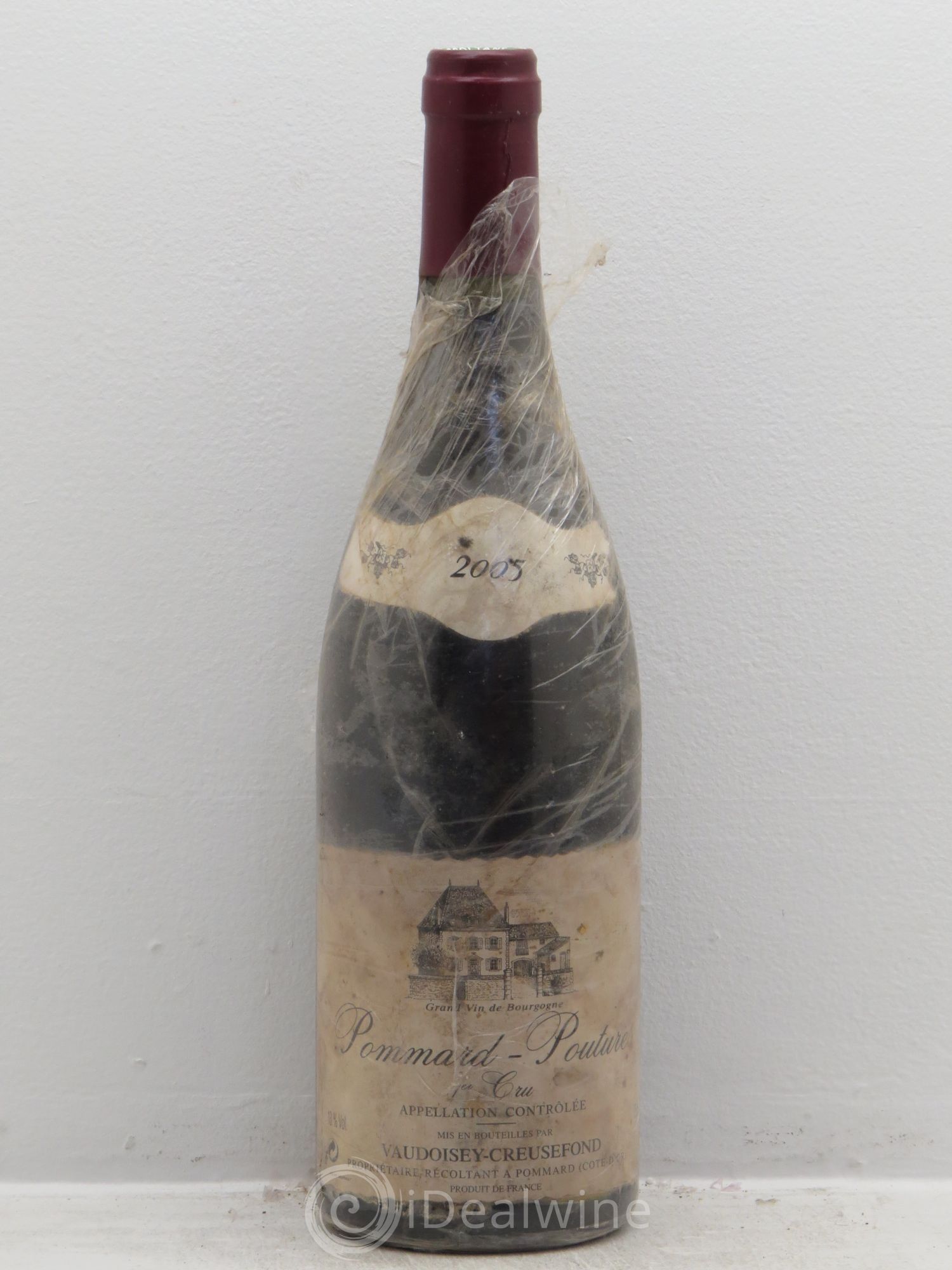 Pommard 1er Cru Vaudoisey Creusefond 2005 - Lot de 1 bouteille - 0