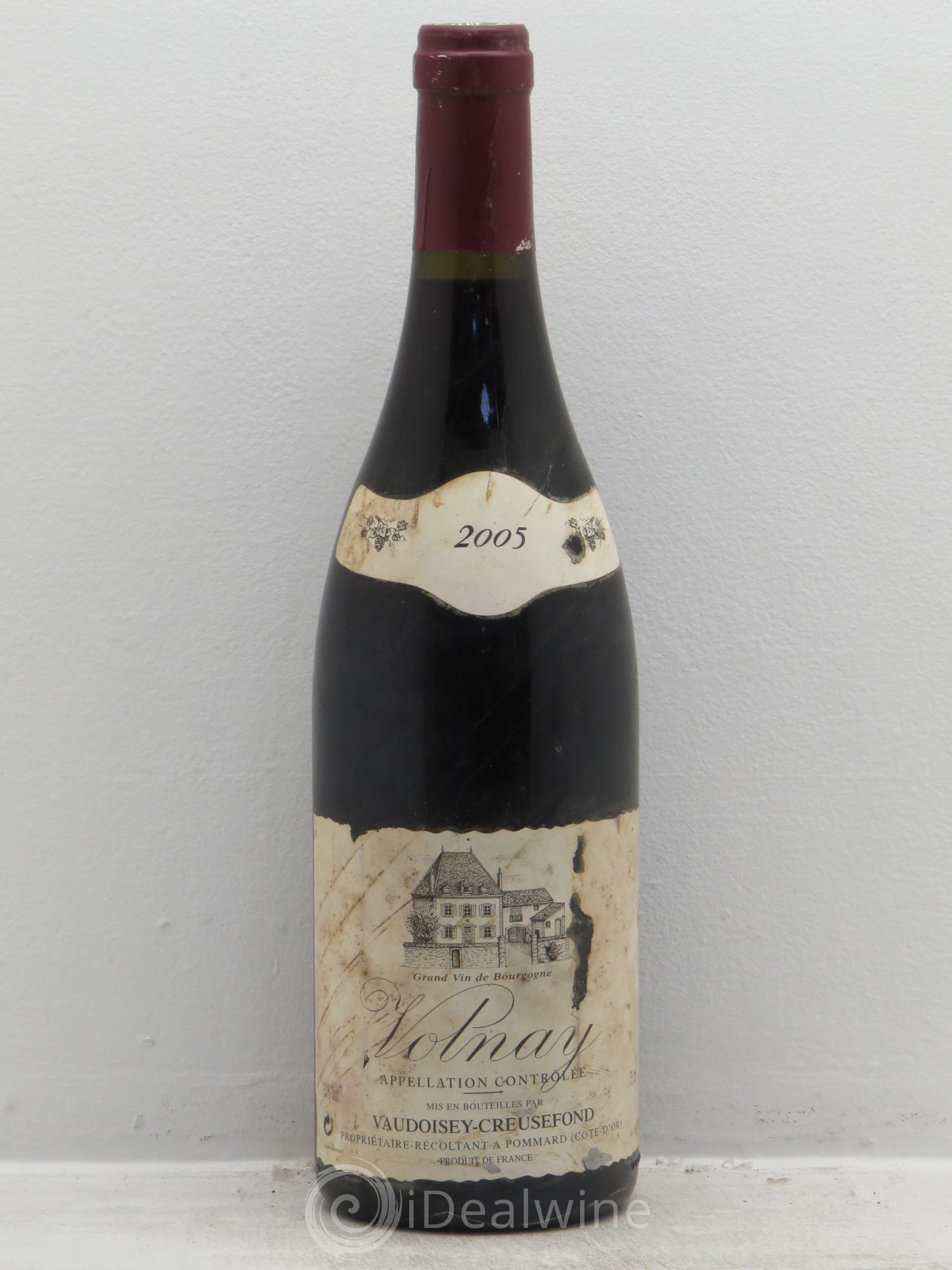 Volnay Vaudoisey Creusefond 2005 - Lot de 1 bouteille - 0
