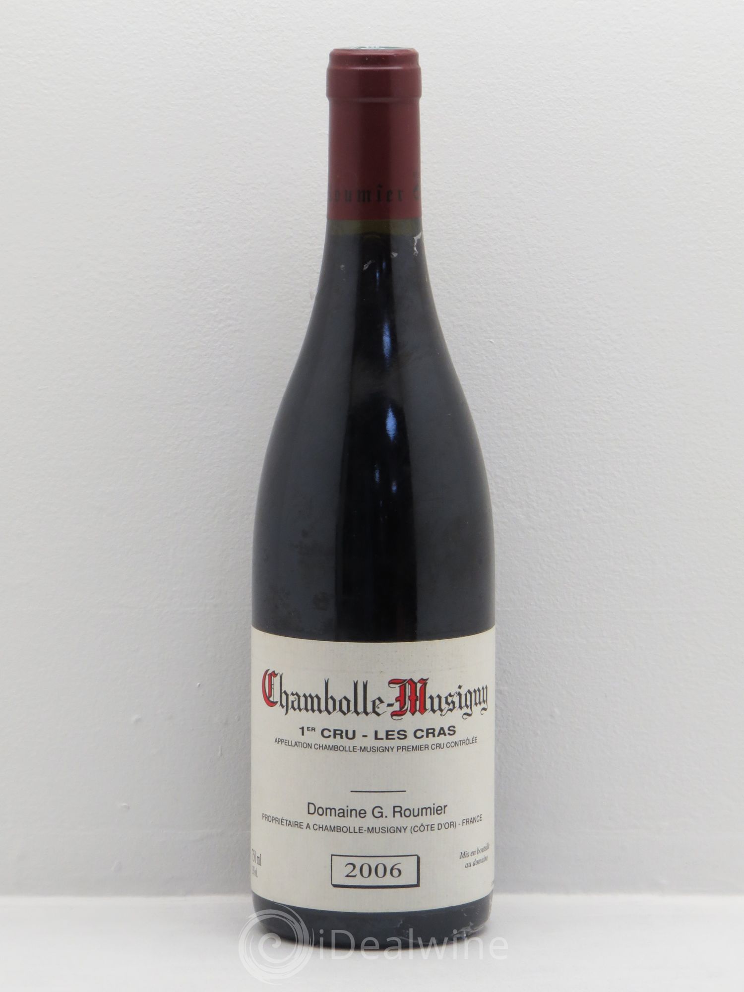 Chambolle-Musigny 1er Cru Les Cras Georges Roumier (Domaine) 2006 - Lot de 1 bouteille - 0